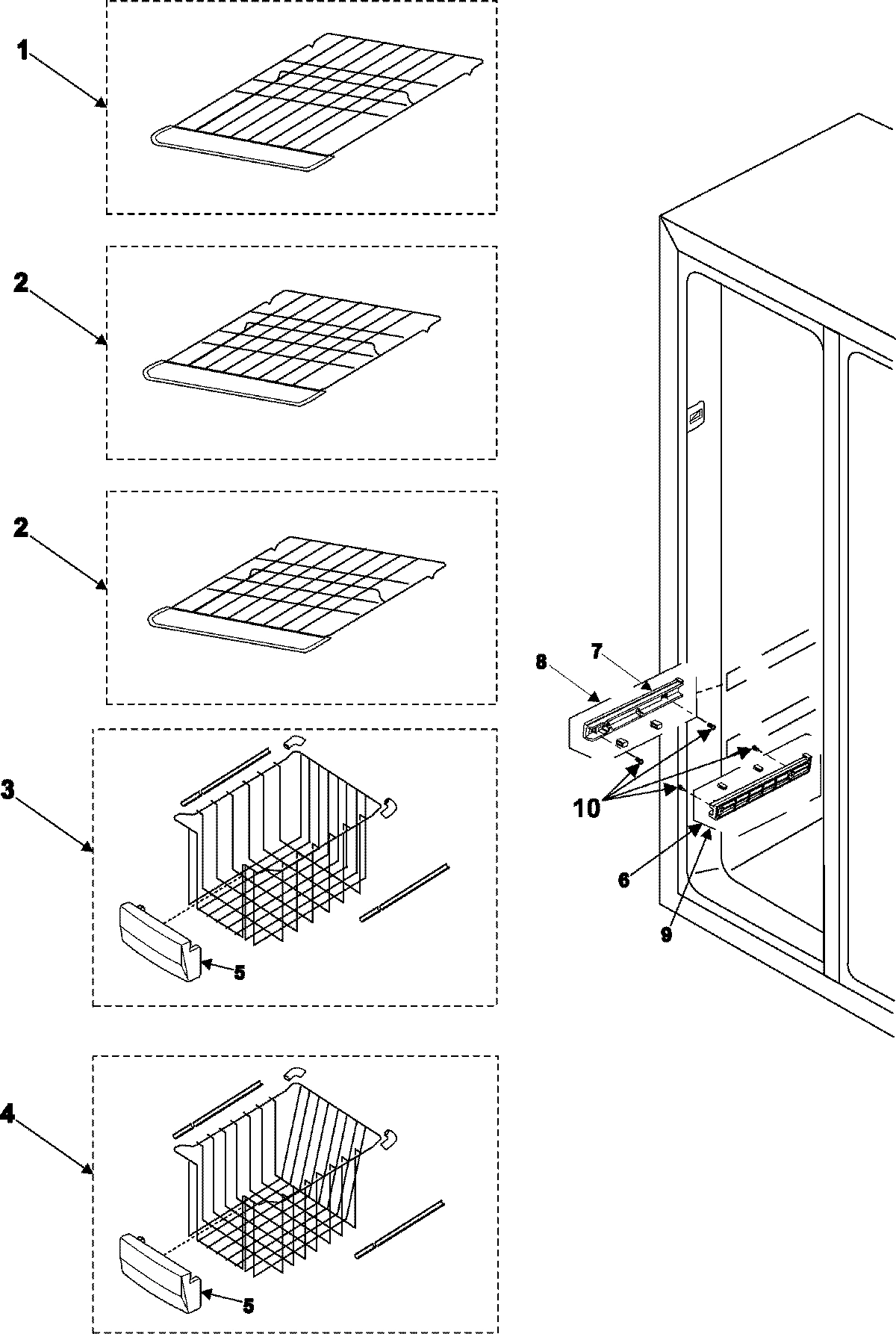 05 - FREEZER SHELVES