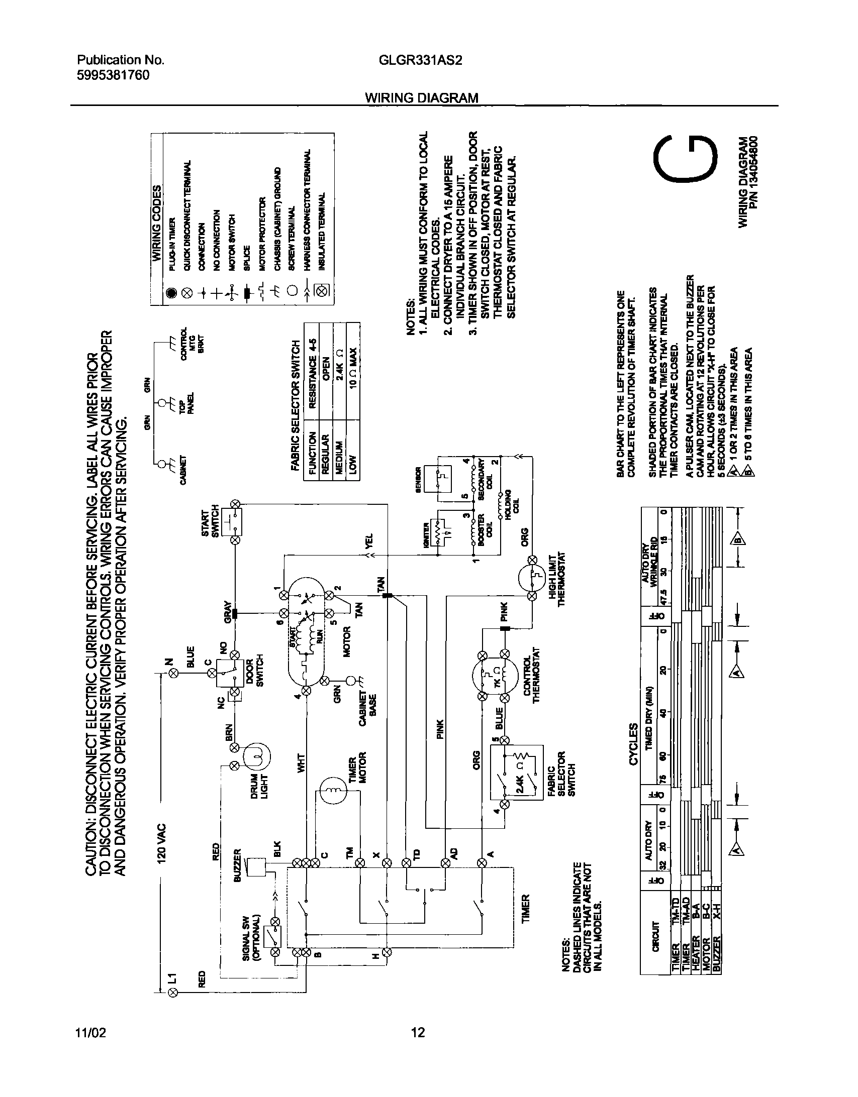 12 - WIRING DIAGRAM