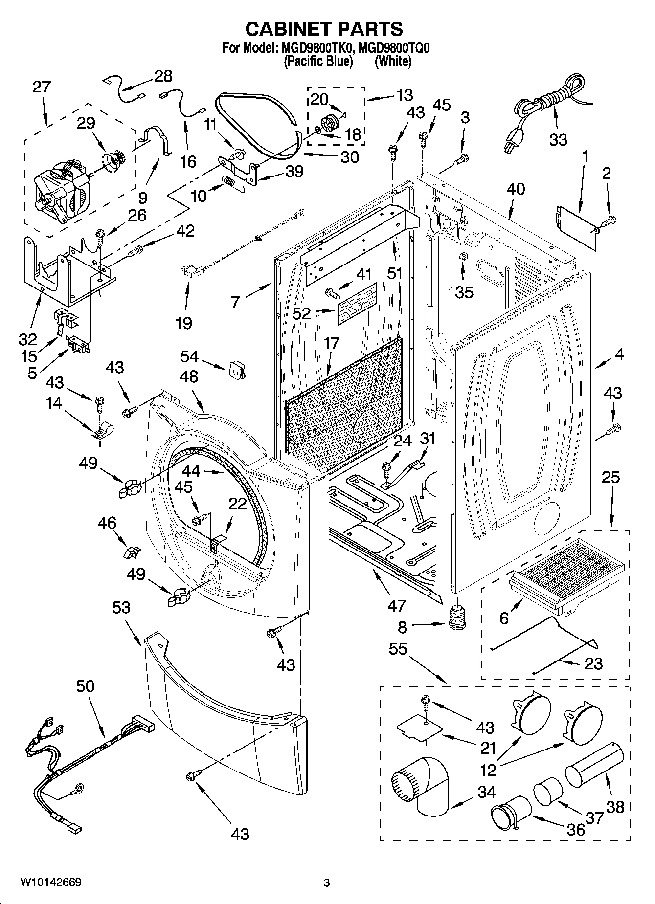 02 - CABINET PARTS