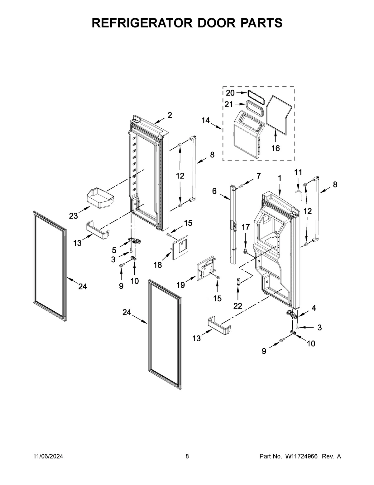 05 - REFRIGERATOR DOOR PARTS