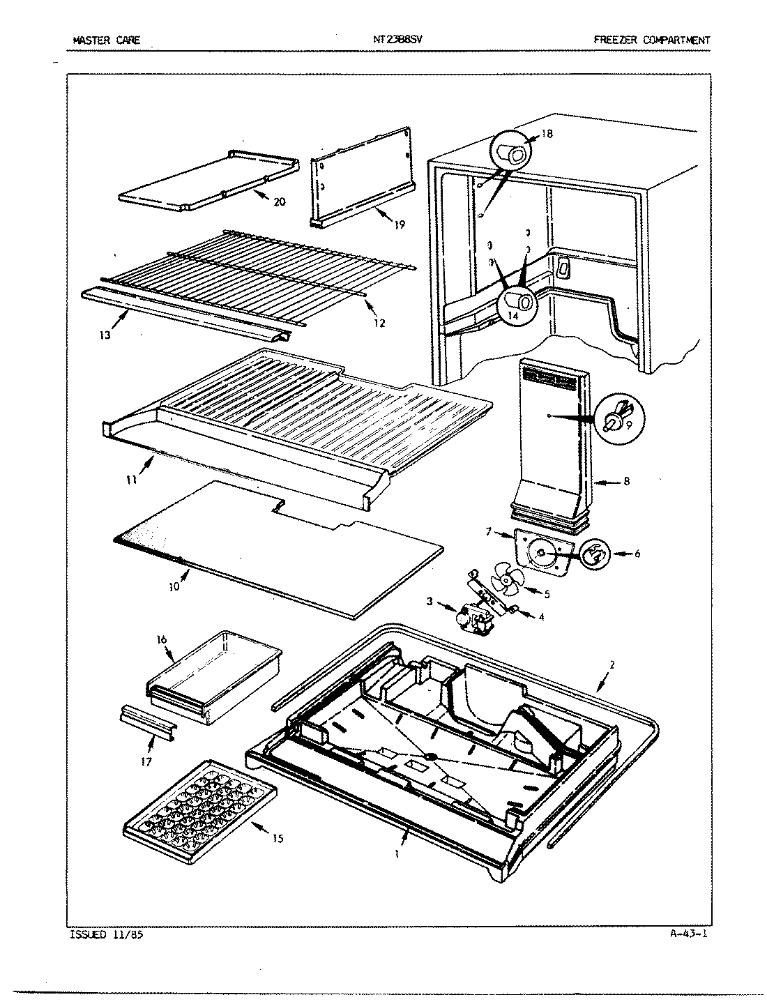 01 - FREEZER COMPARTMENT