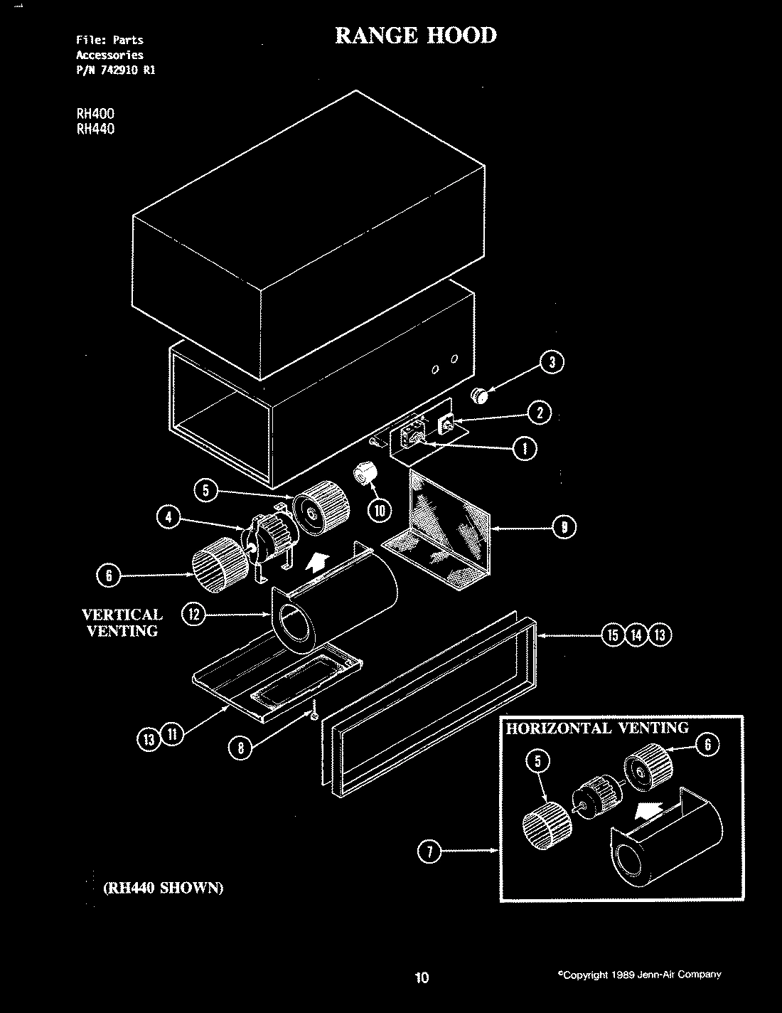 01 - RANGE HOOD (RH400)