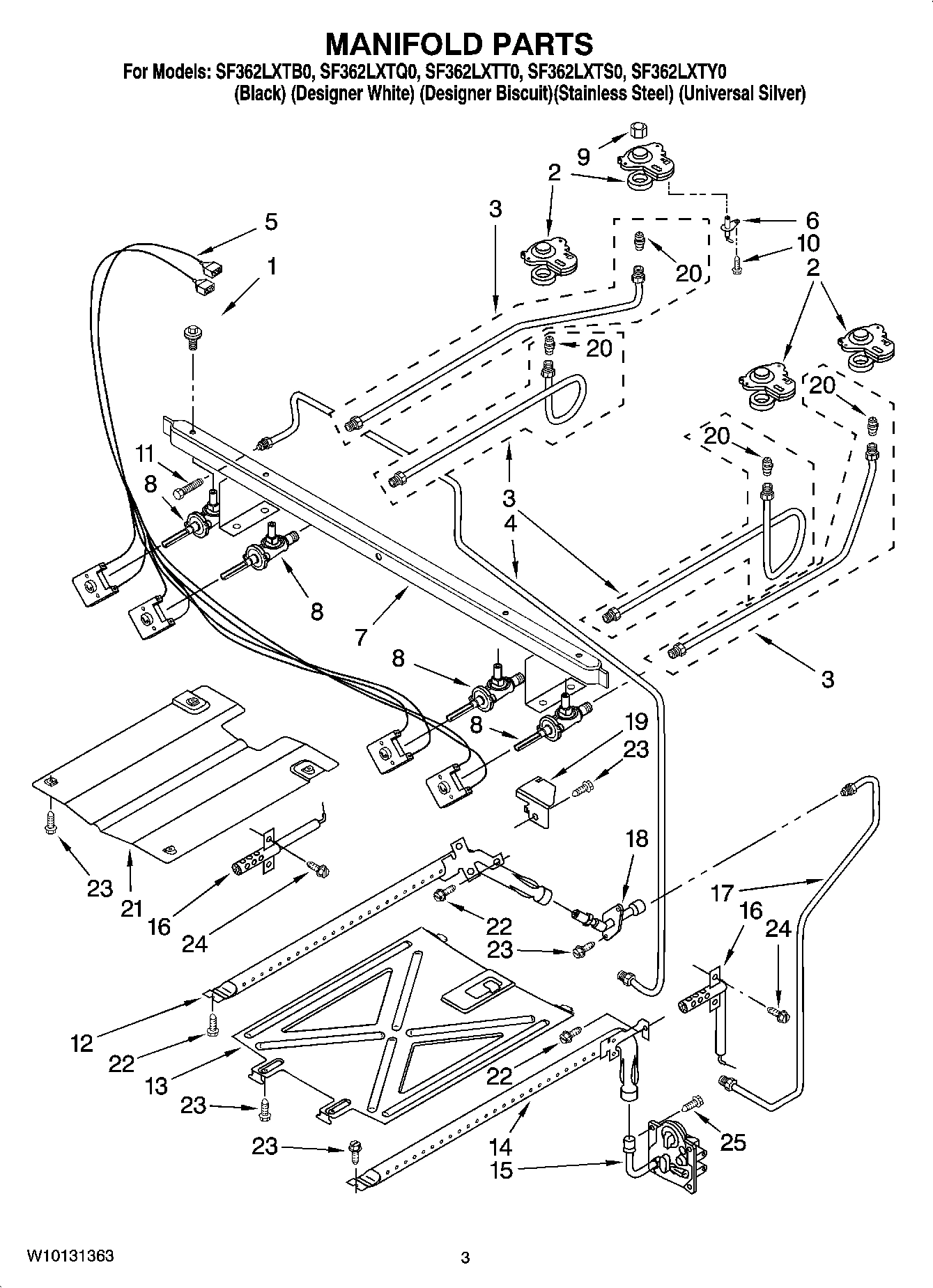 03 - MANIFOLD PARTS