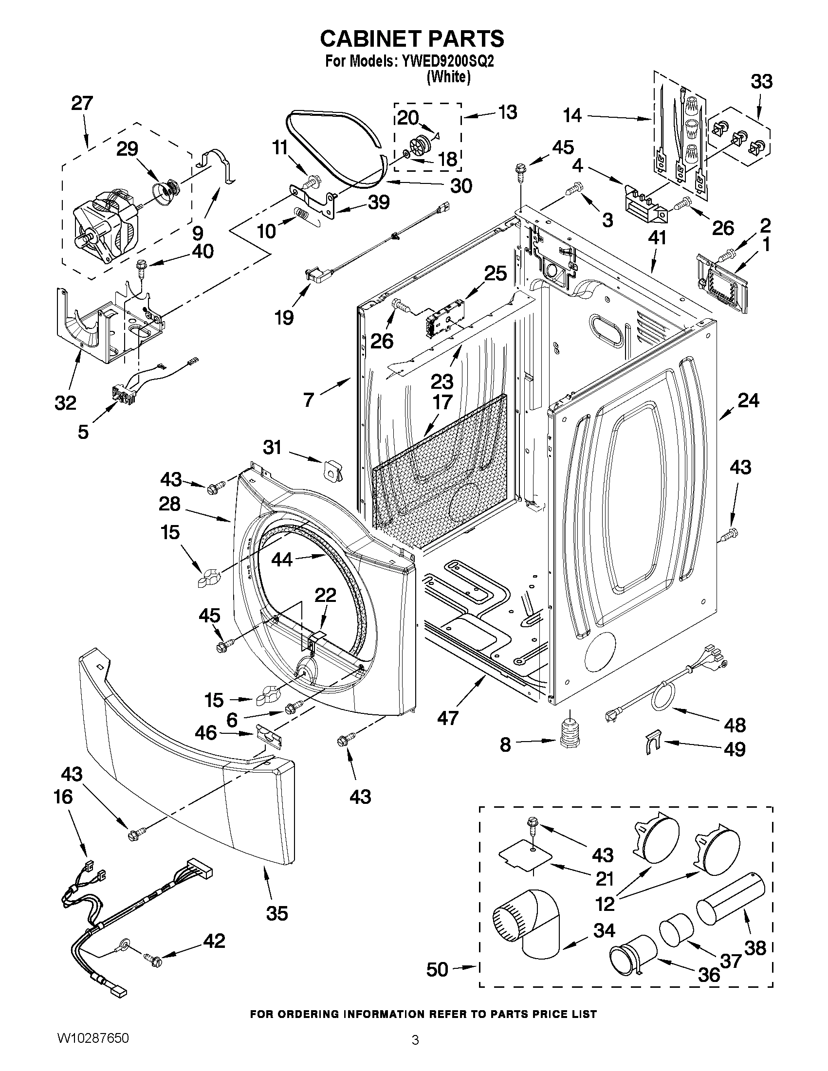02 - CABINET PARTS
