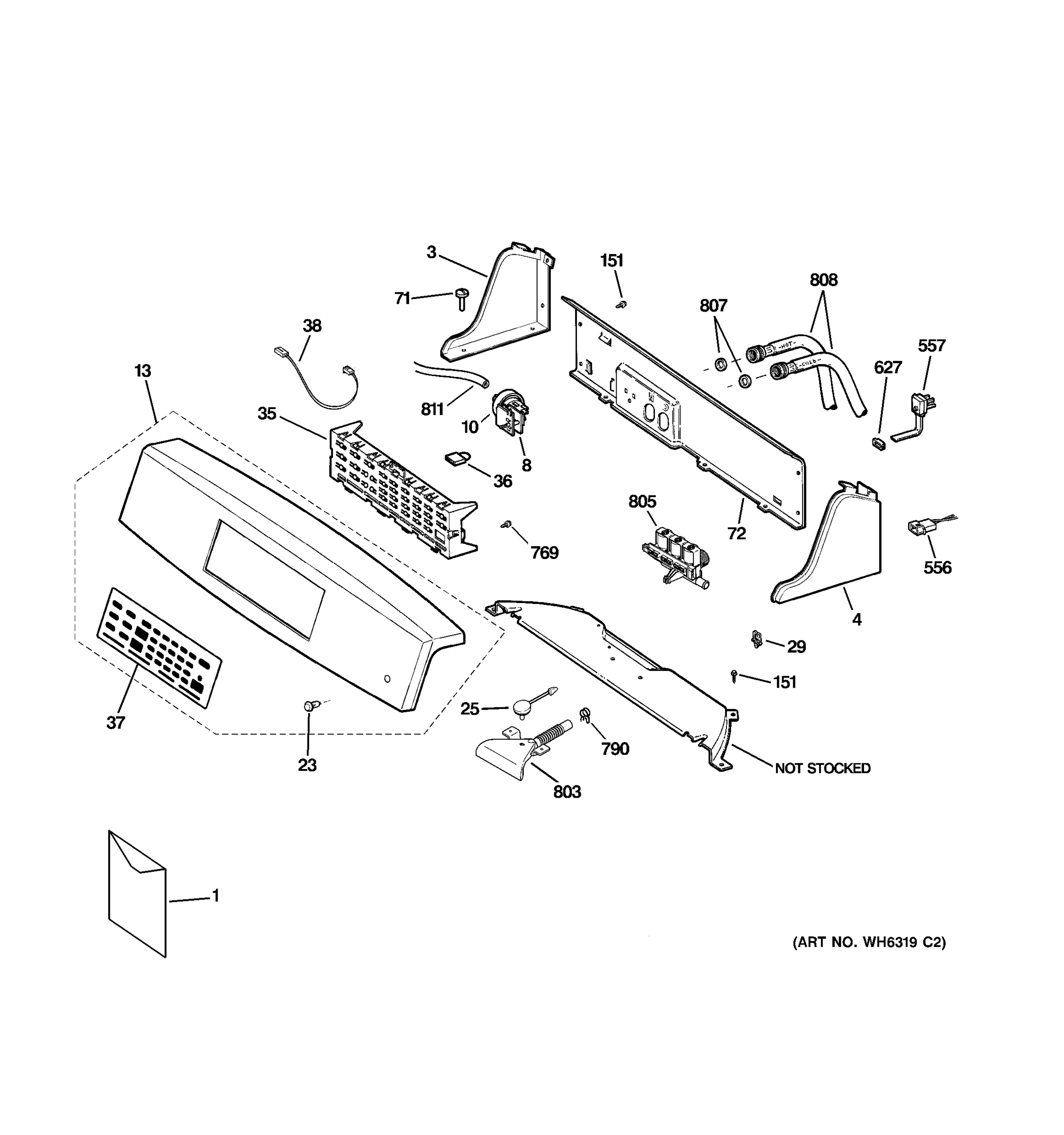 CONTROLS & BACKSPLASH