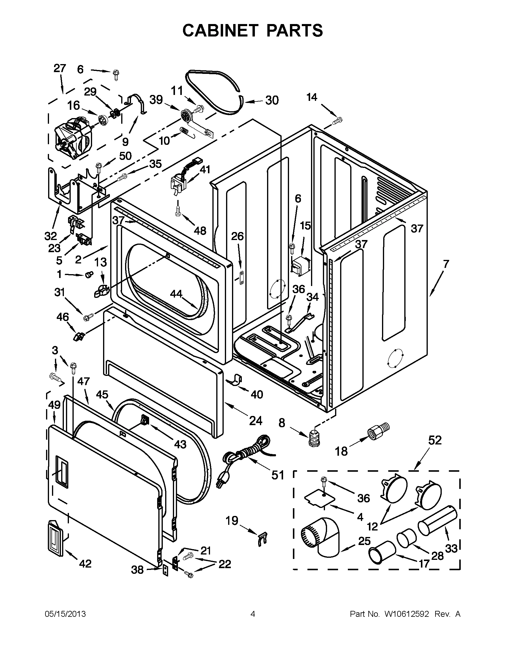 02 - CABINET PARTS