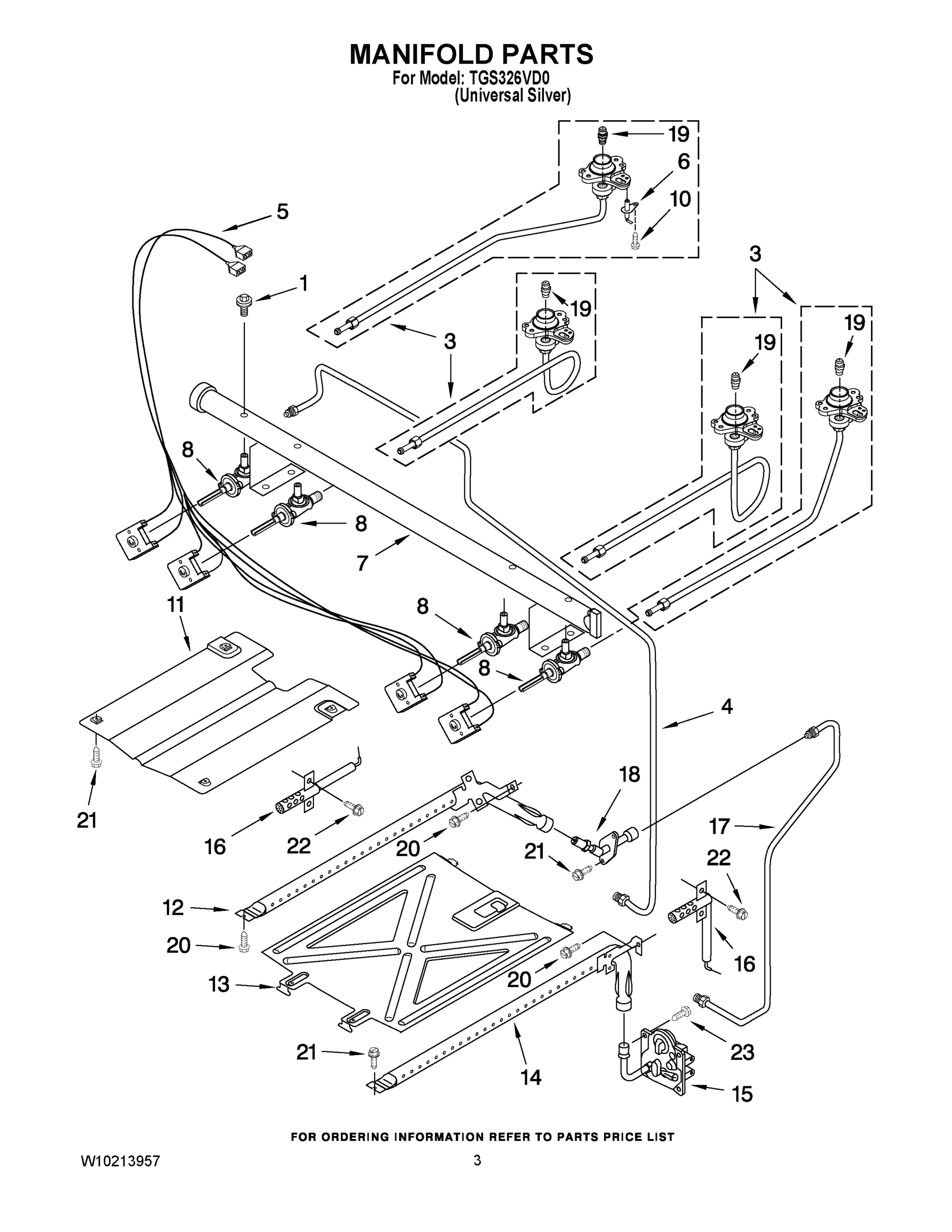 03 - MANIFOLD PARTS