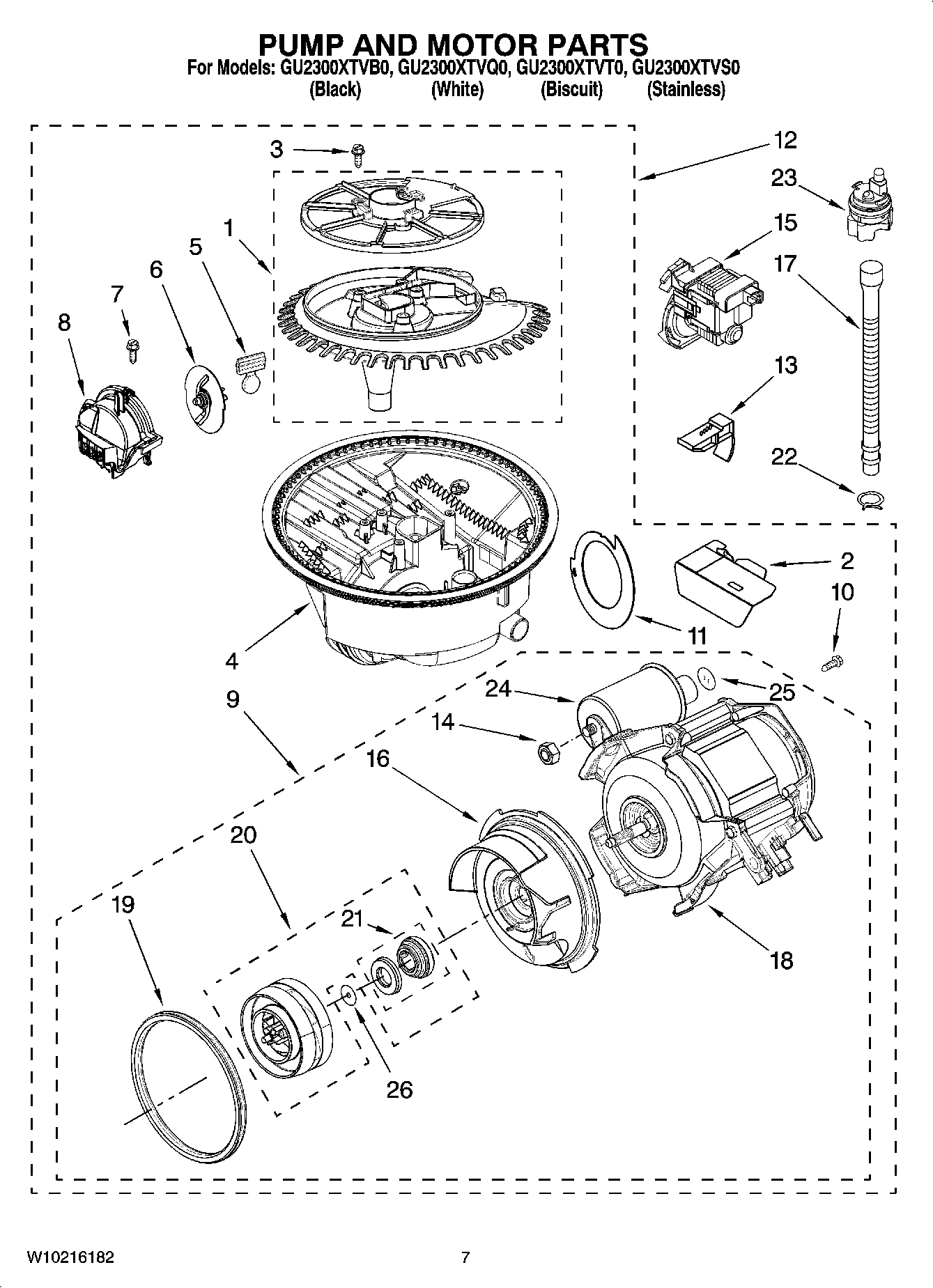 06 - PUMP AND MOTOR PARTS