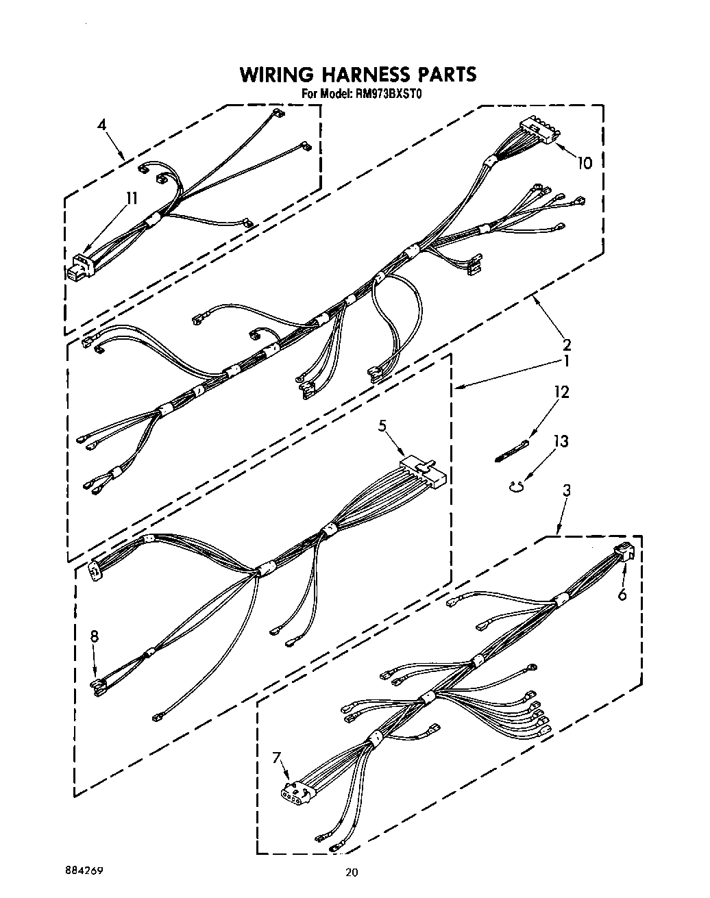 12 - LIT/OPTIONAL, WIRING HARNESSES