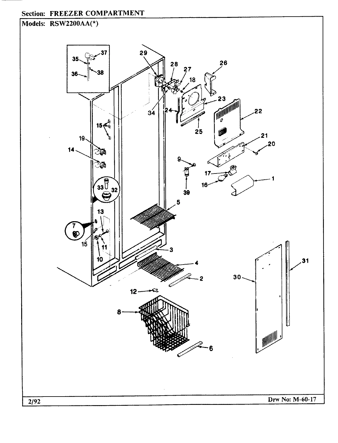 01 - FREEZER COMPARTMENT