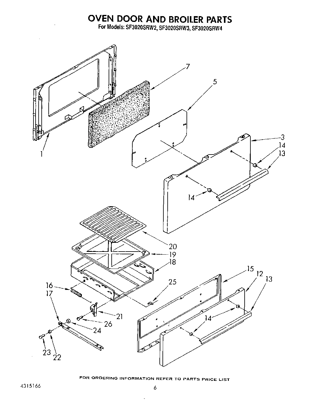 05 - OVEN DOOR AND BROILER