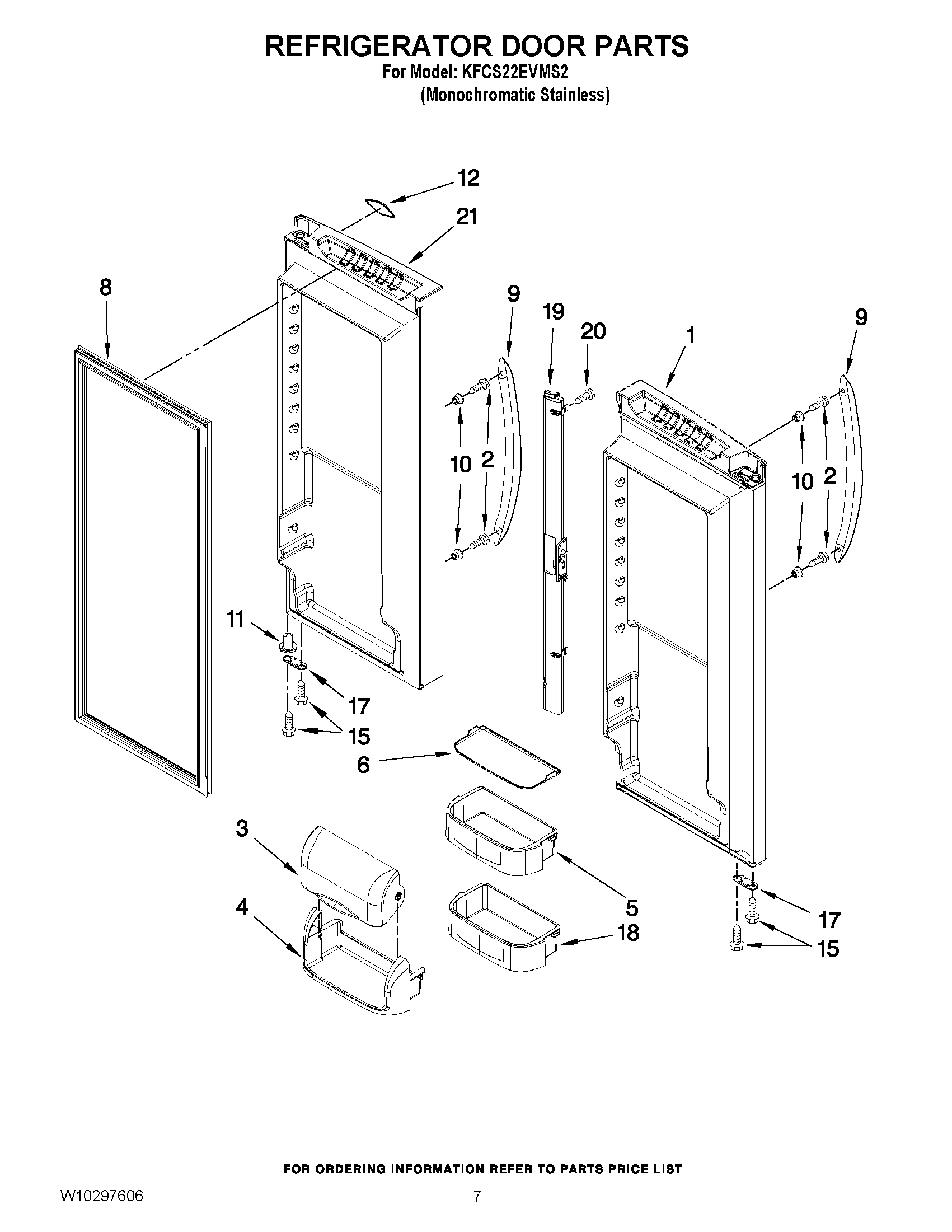 04 - REFRIGERATOR DOOR PARTS