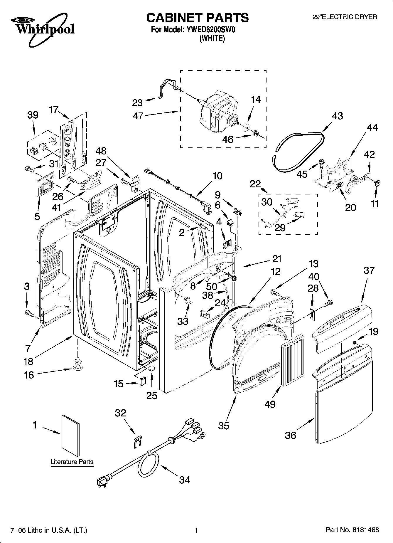 01 - CABINET PARTS