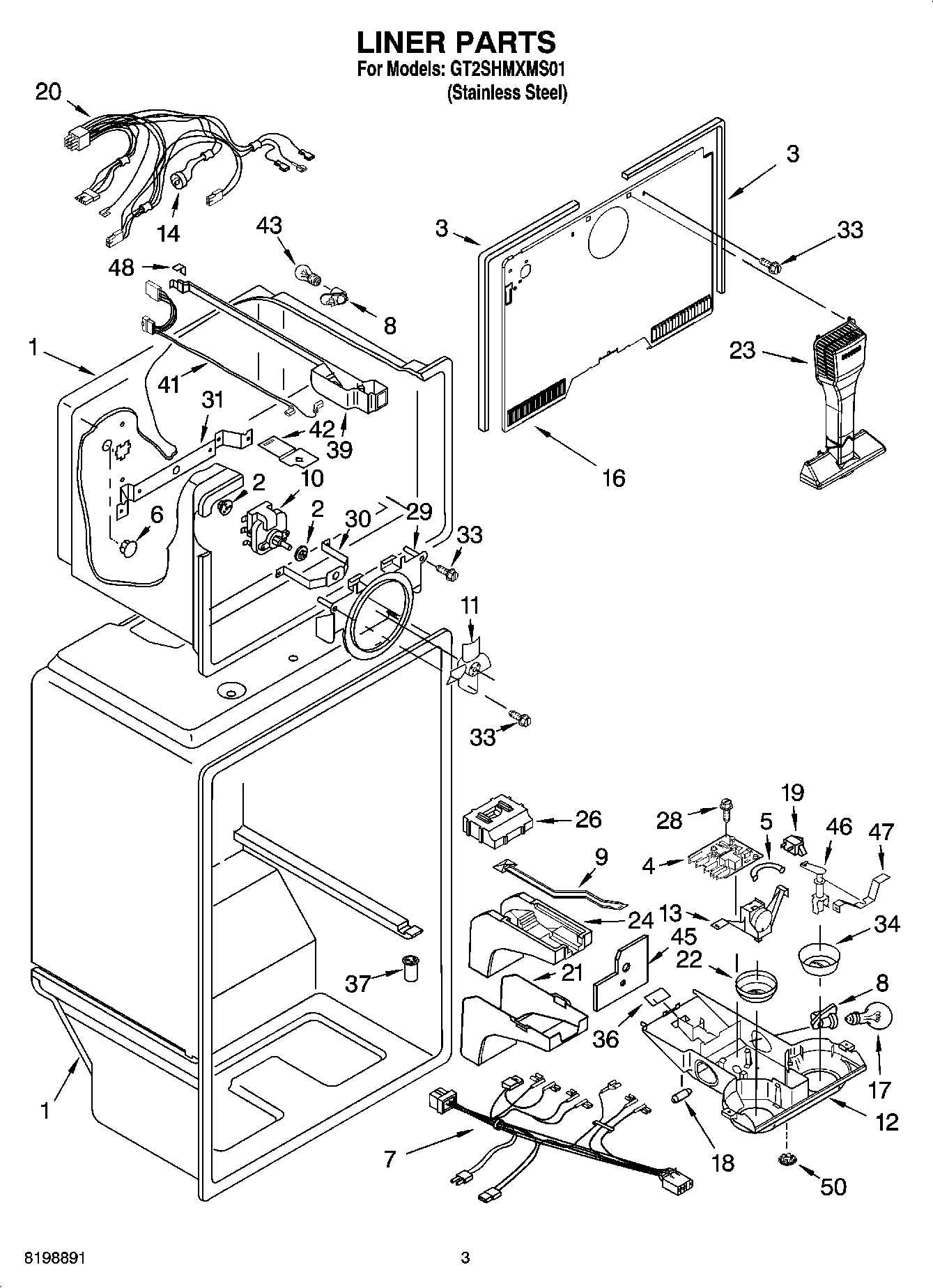 02 - LINER PARTS