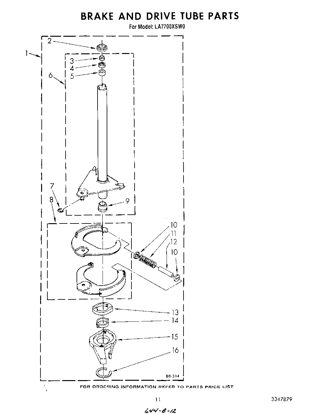 09 - BRAKE AND DRIVE TUBE