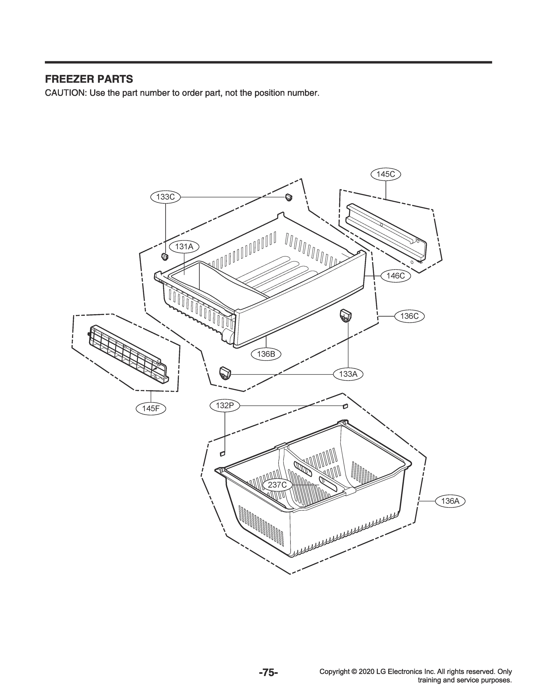 FREEZER PARTS