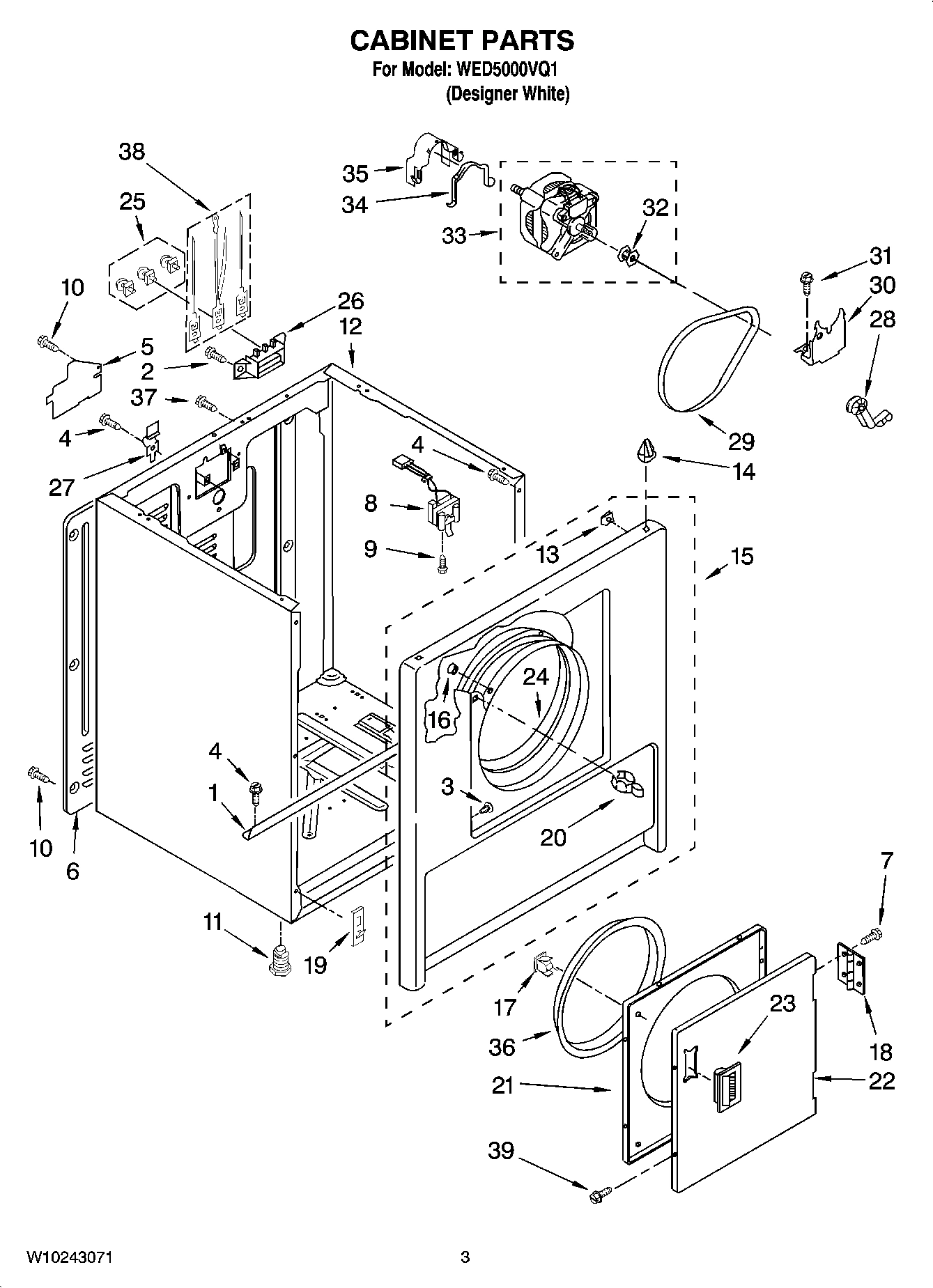 02 - CABINET PARTS