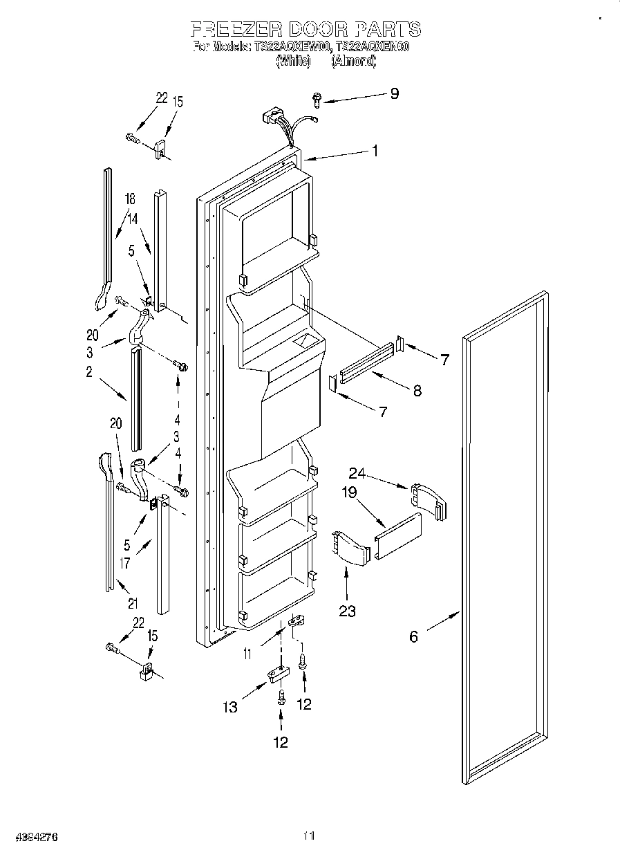 07 - FREEZER DOOR