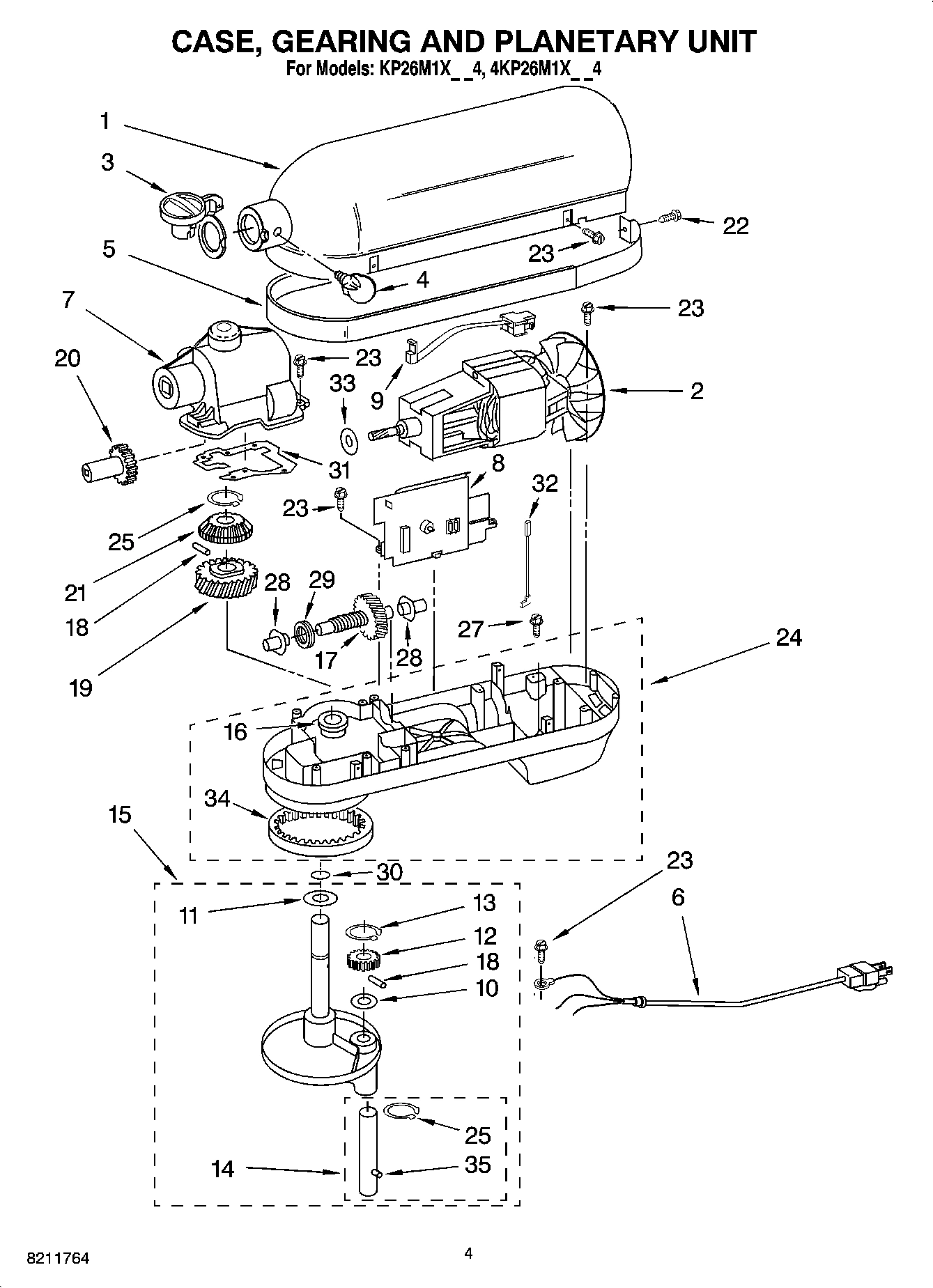 02 - CASE, GEARING AND PLANETARY UNIT