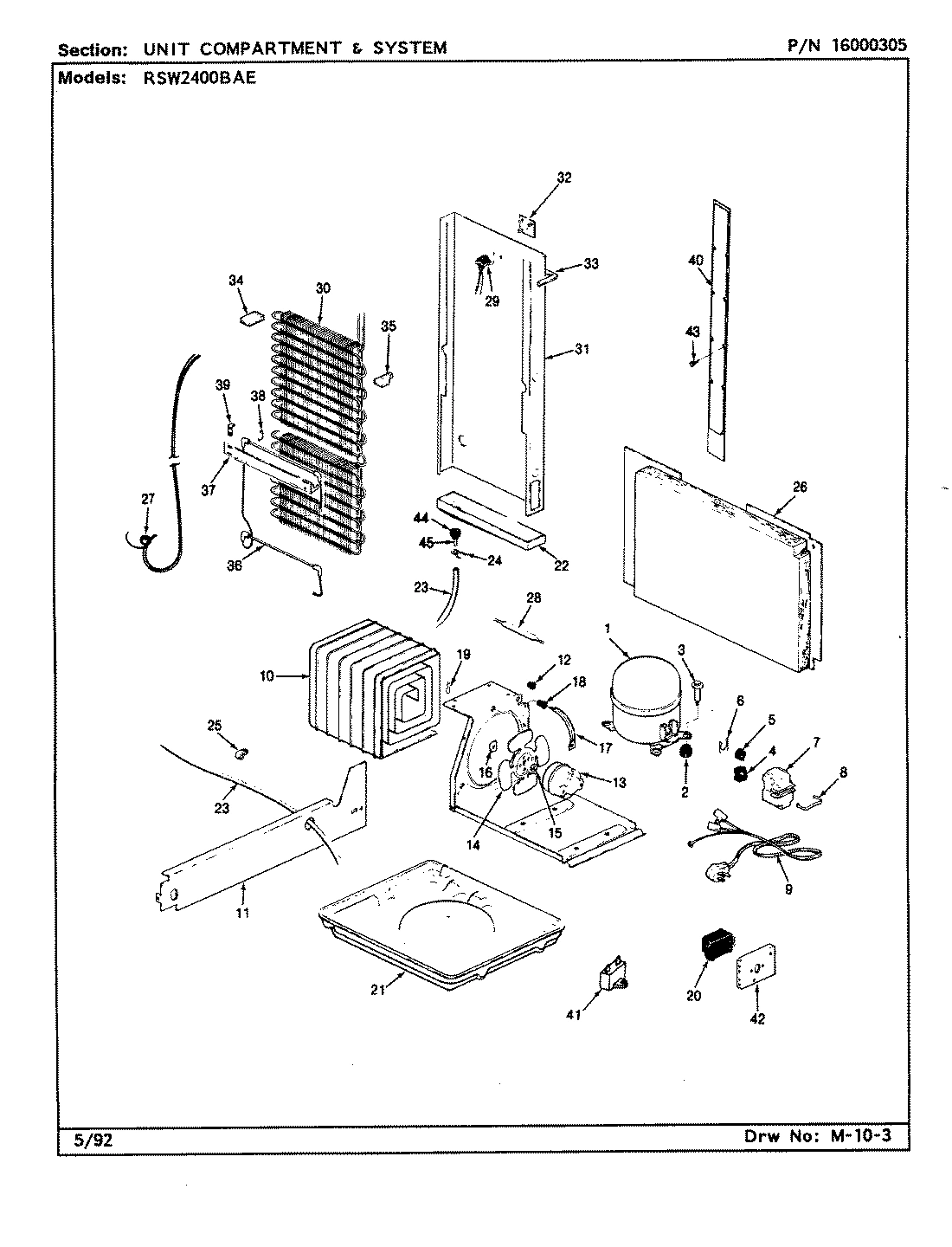 10 - UNIT COMPARTMENT & SYSTEM