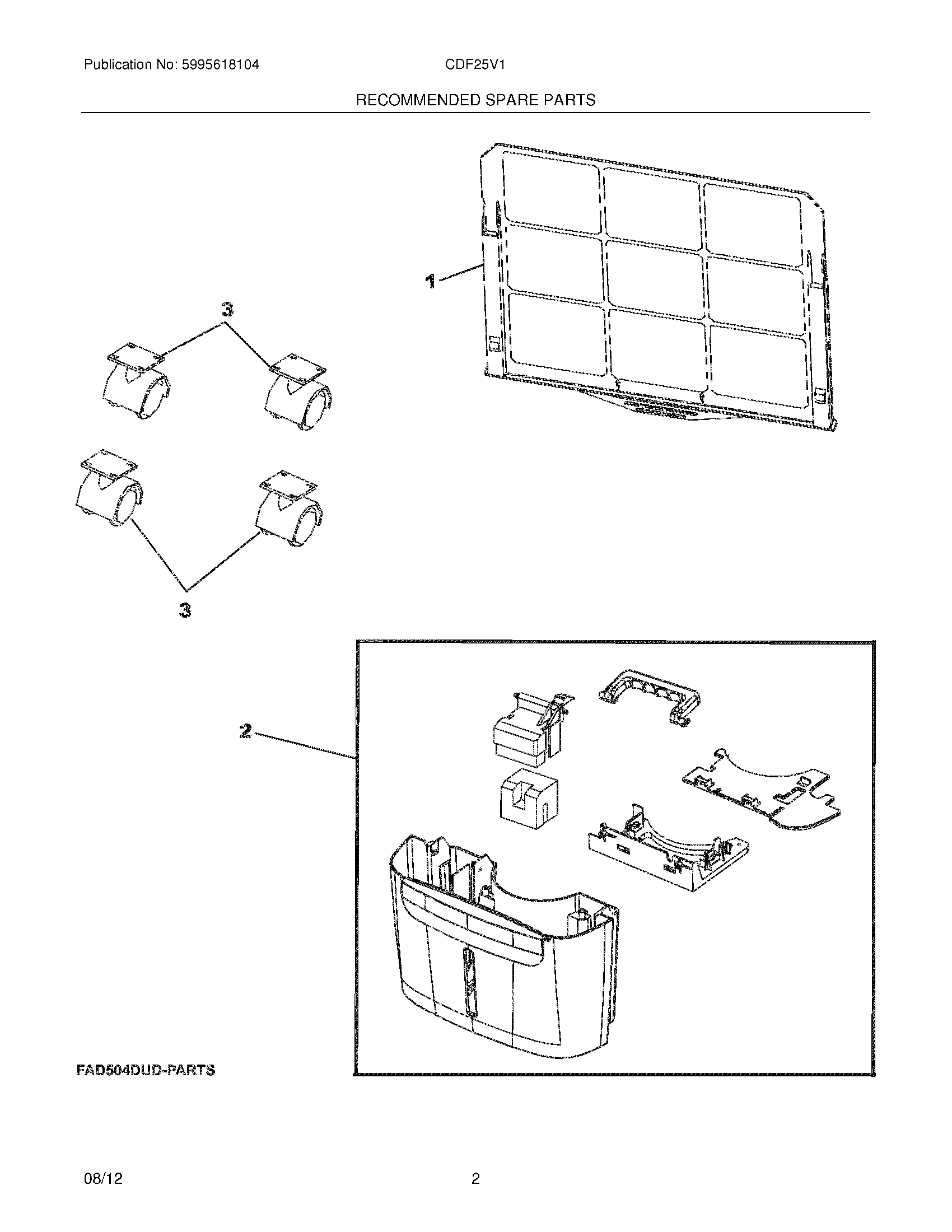 03 - RECOMMENDED SPARE PARTS