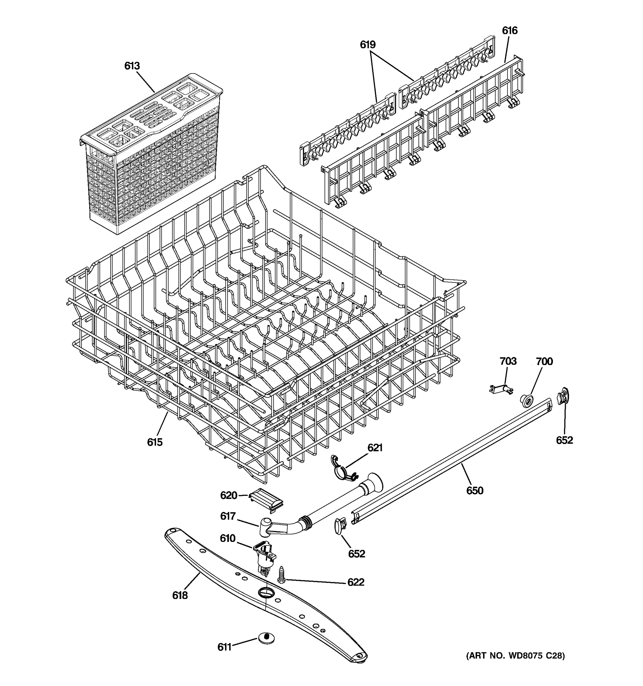 UPPER RACK ASSEMBLY