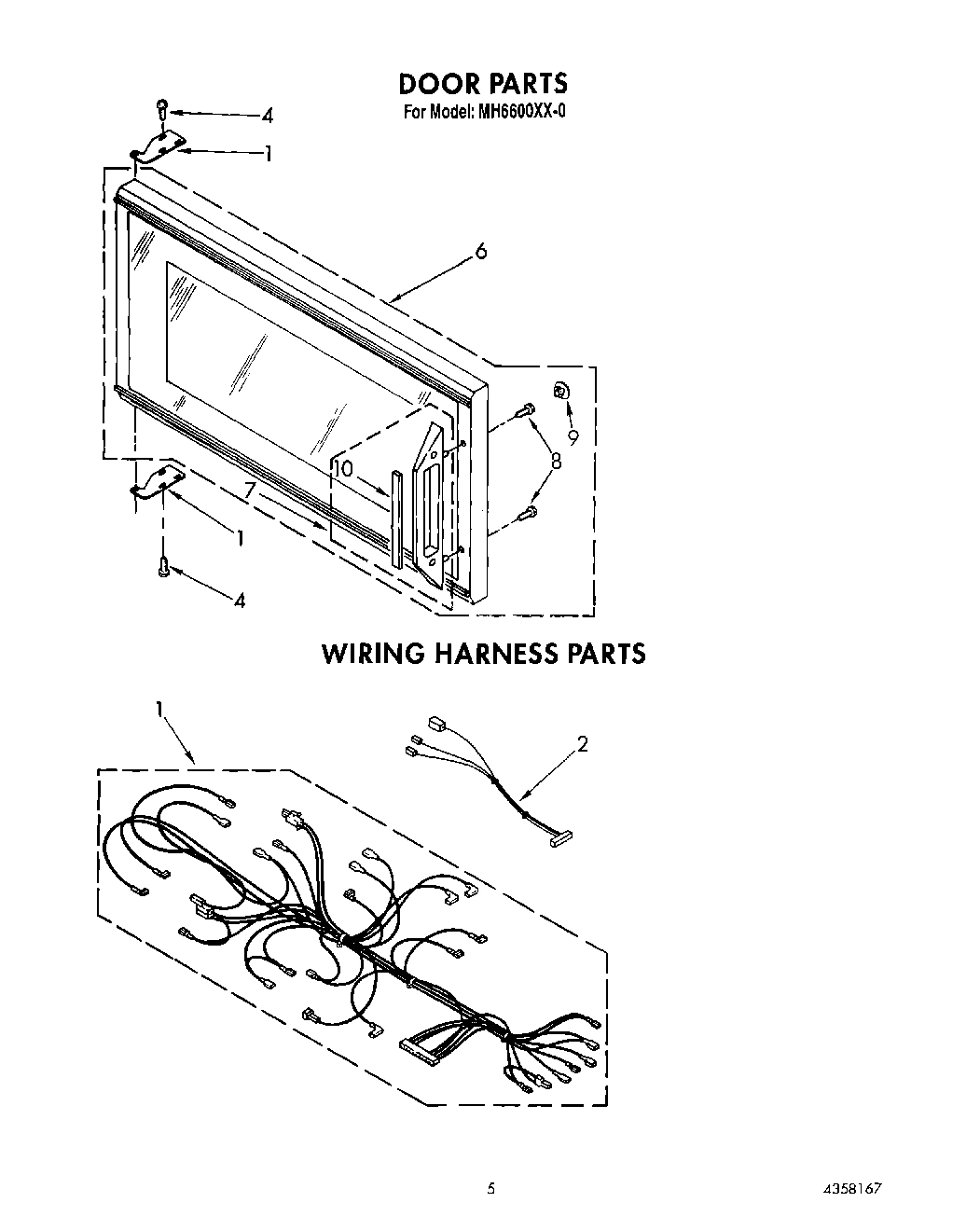 04 - DOOR, WIRING HARNESS, LIT/OPTIONAL