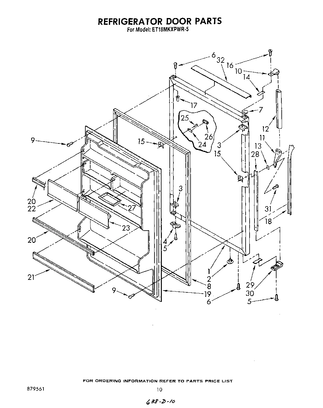08 - REFRIGERATOR DOOR, MISCELLANEOUS