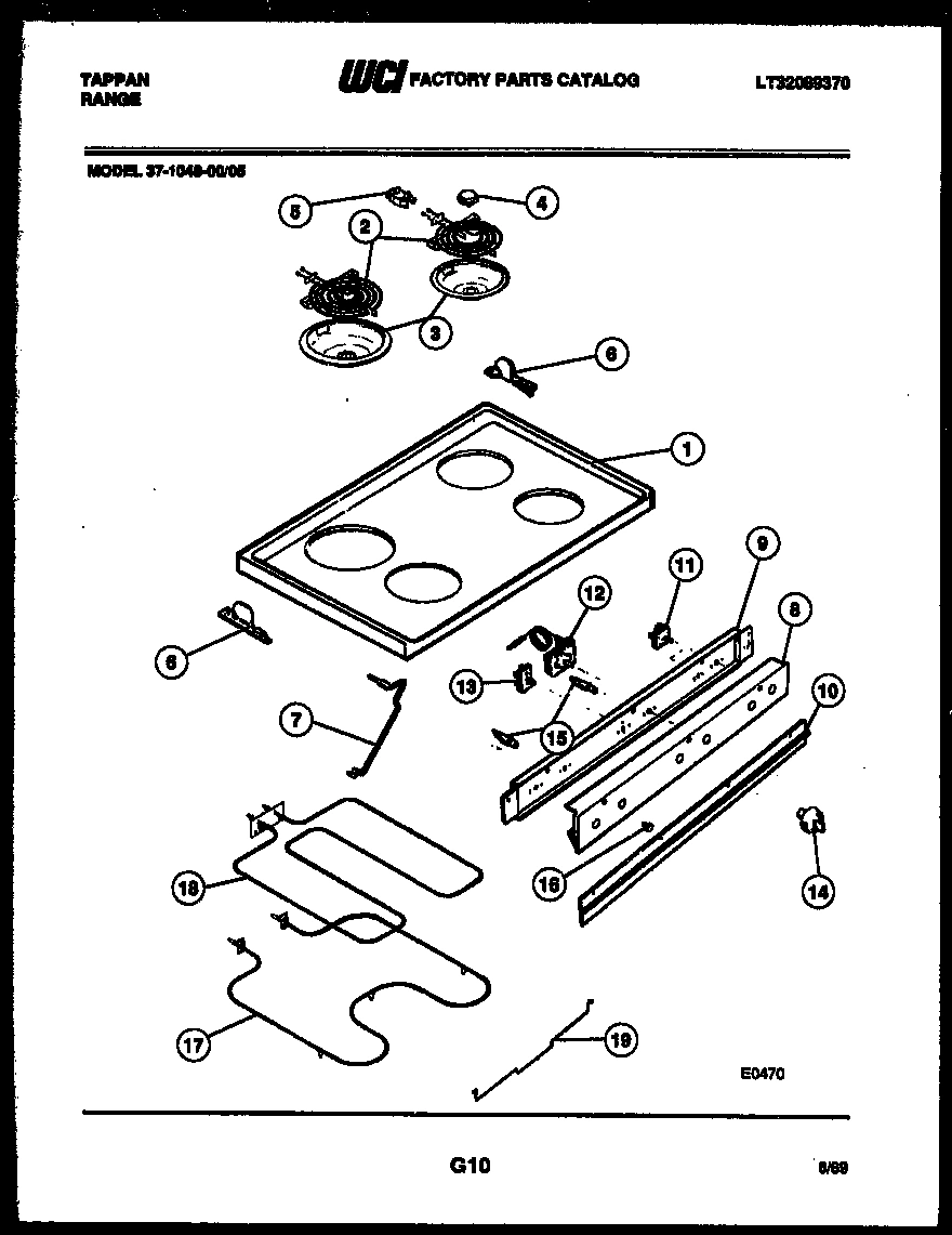 03 - COOKTOP AND BROILER PARTS