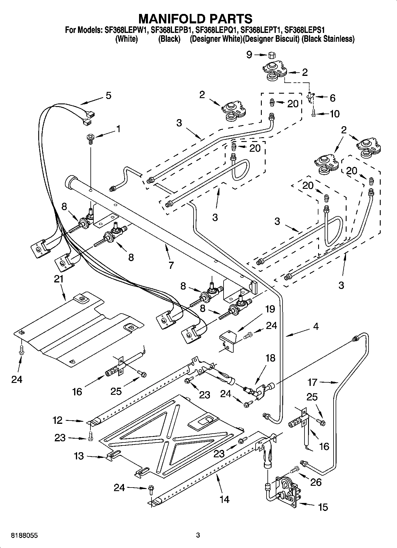 03 - MANIFOLD PARTS