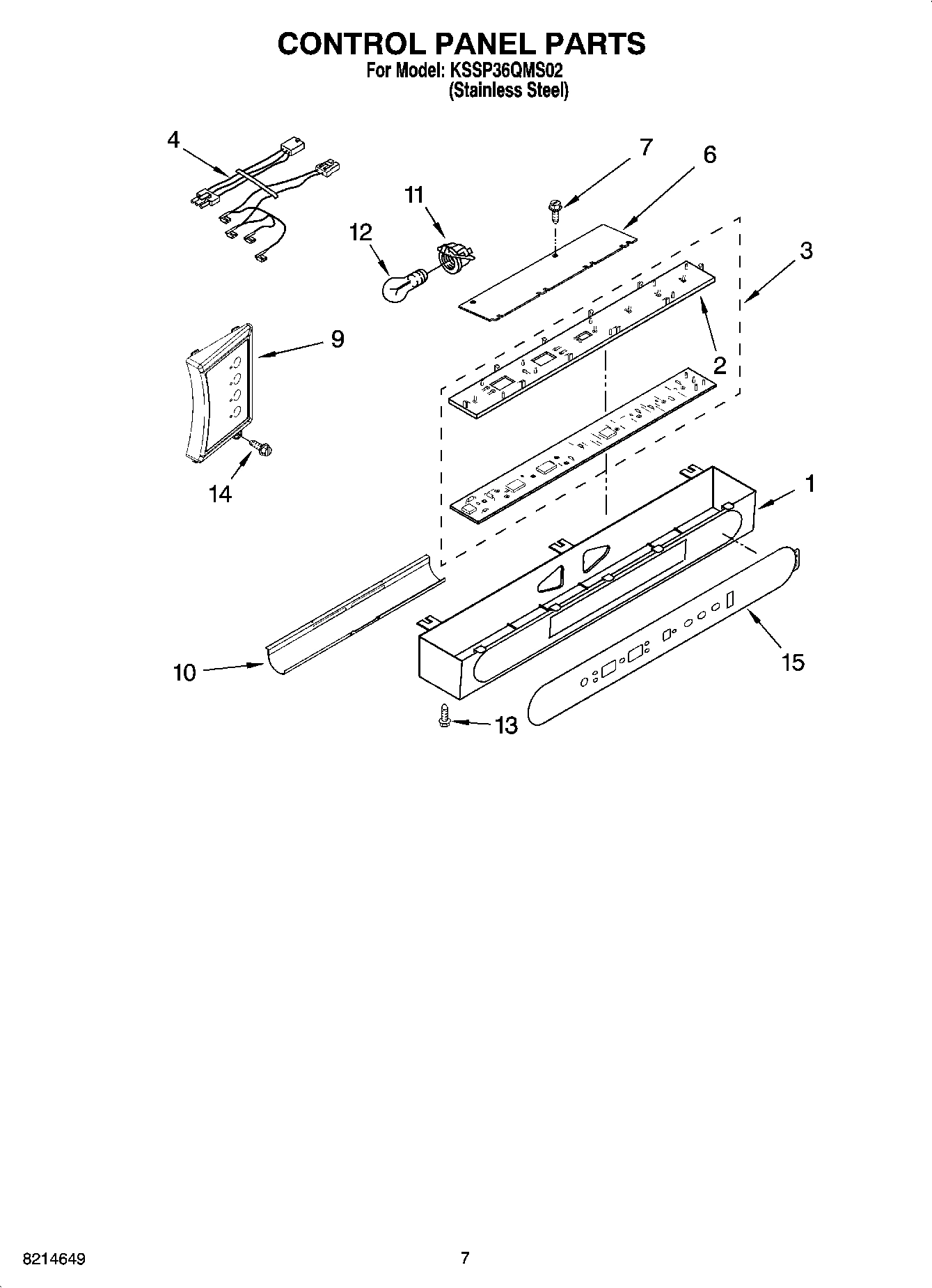 05 - CONTROL PANEL PARTS