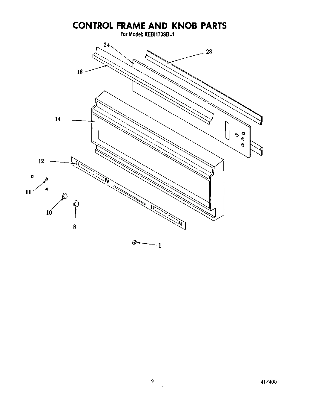 02 - CONTROL FRAME AND KNOB