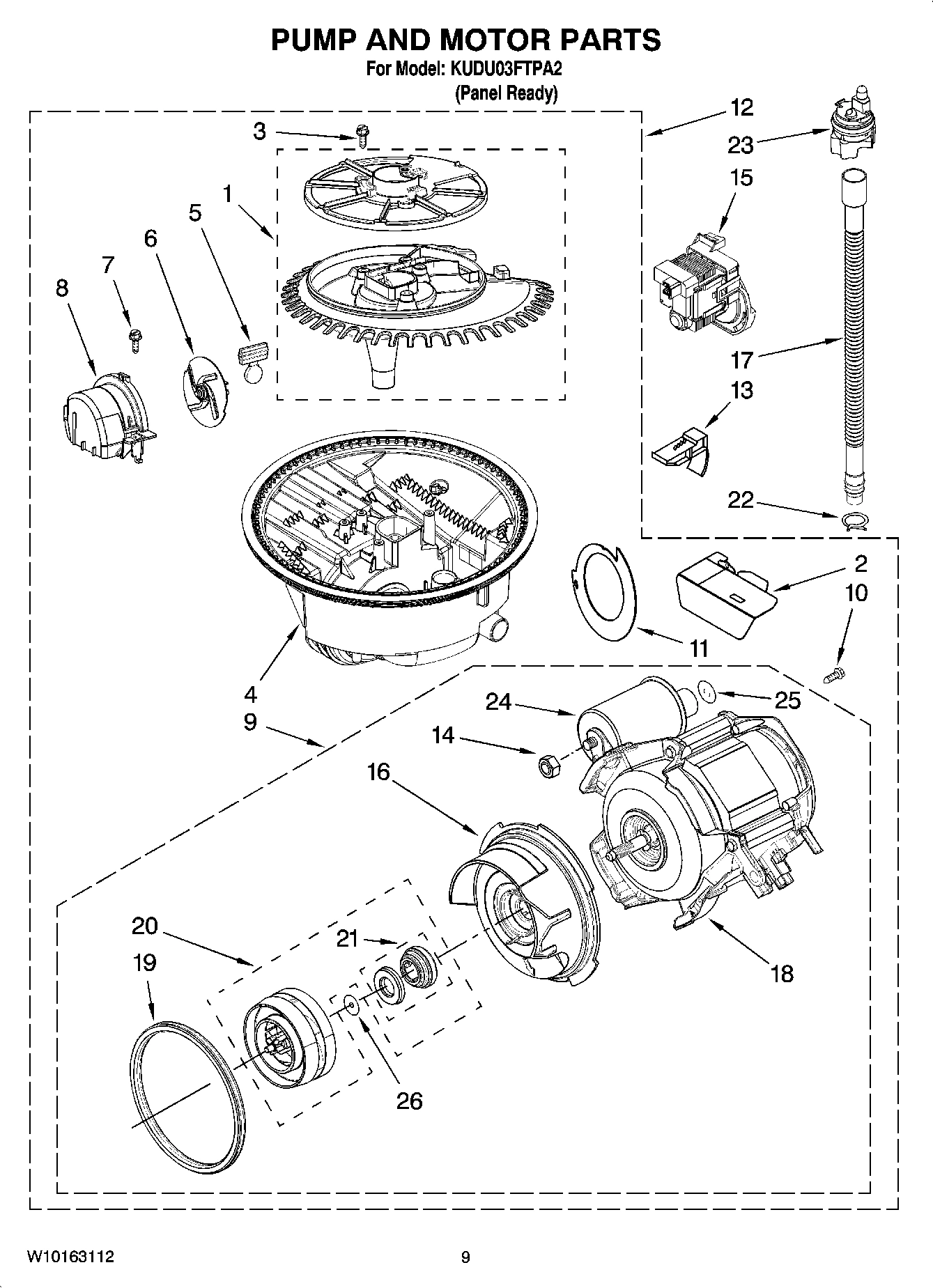 08 - PUMP AND MOTOR PARTS