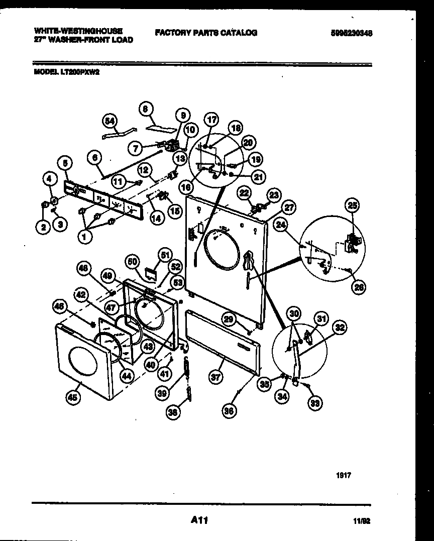02 - CONSOLE, CONTROL AND DOOR PARTS