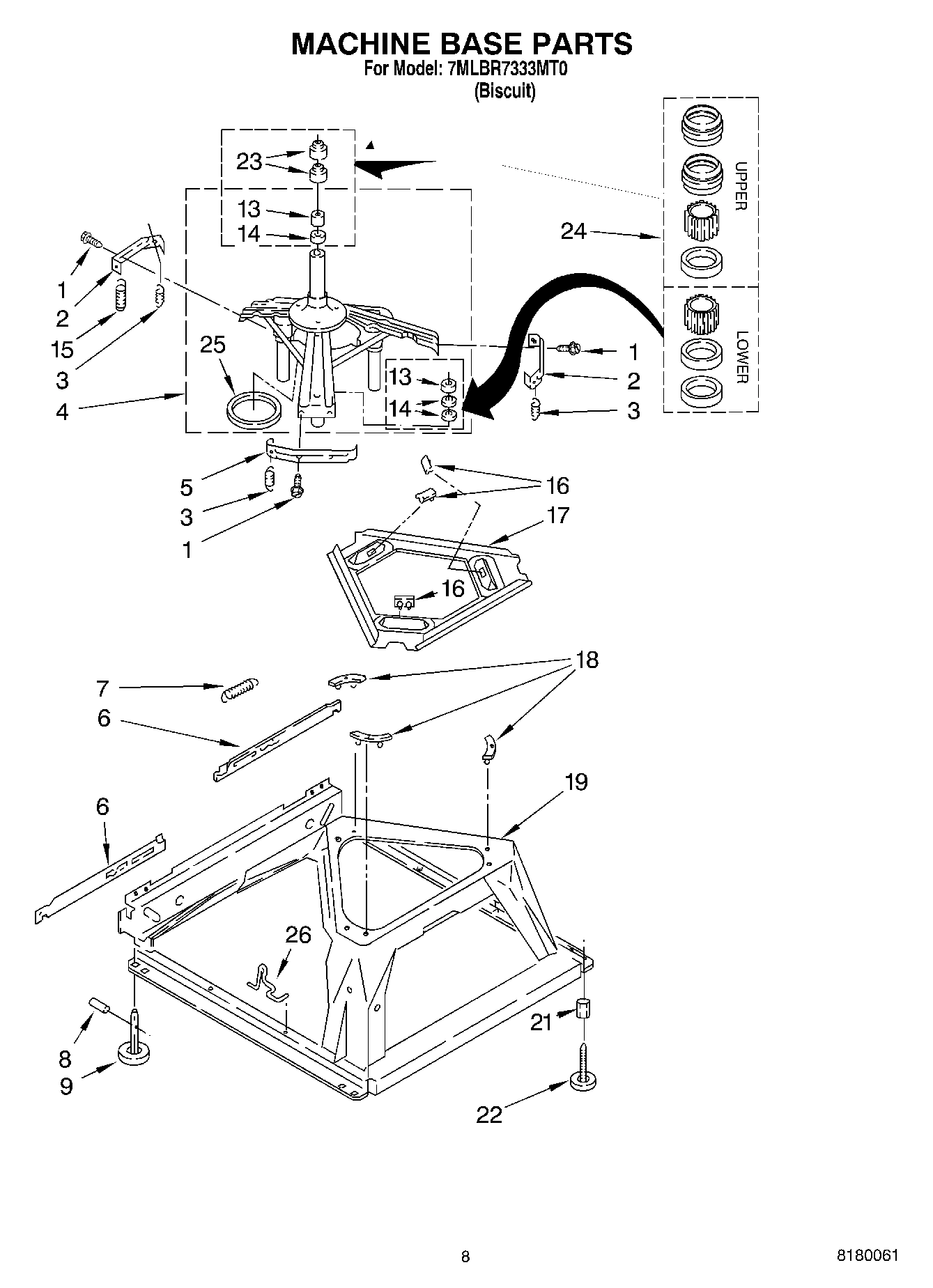 05 - MACHINE BASE PARTS
