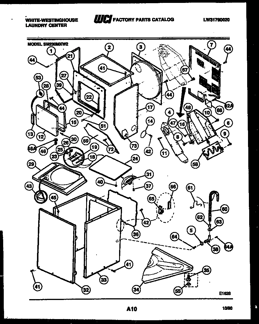 02 - CABINET PARTS AND HEATER