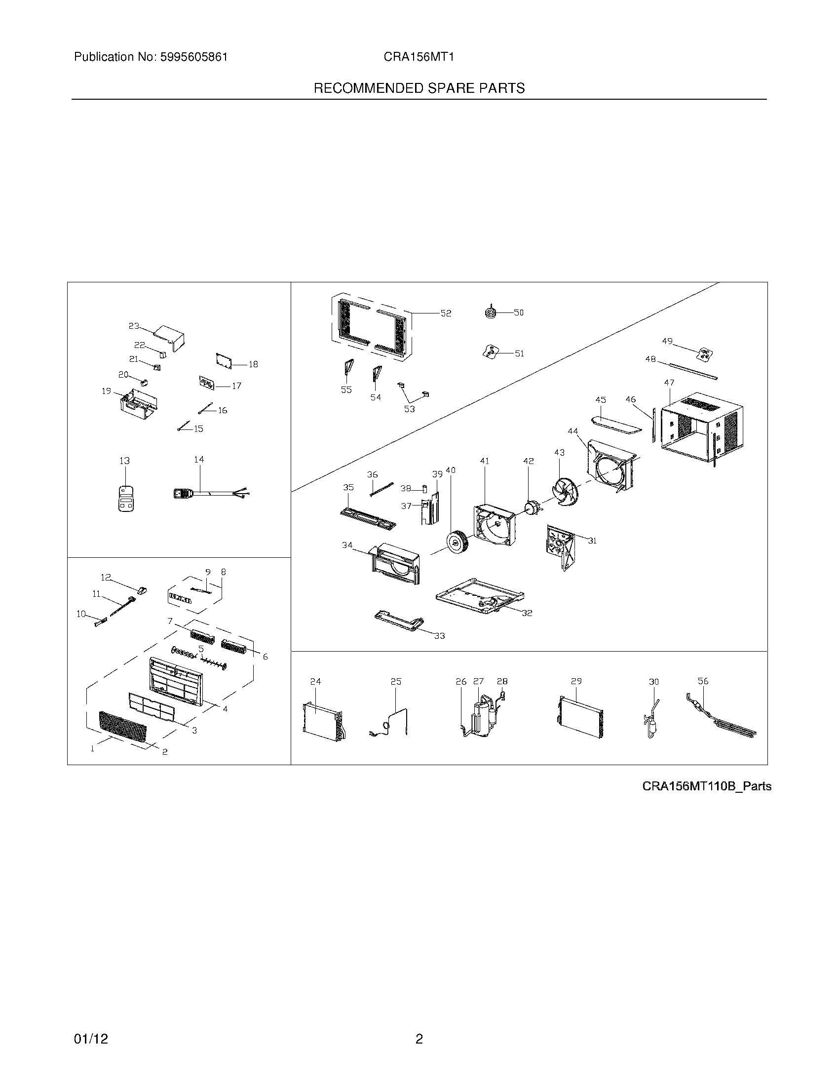 03 - RECOMMENDED SPARE PARTS
