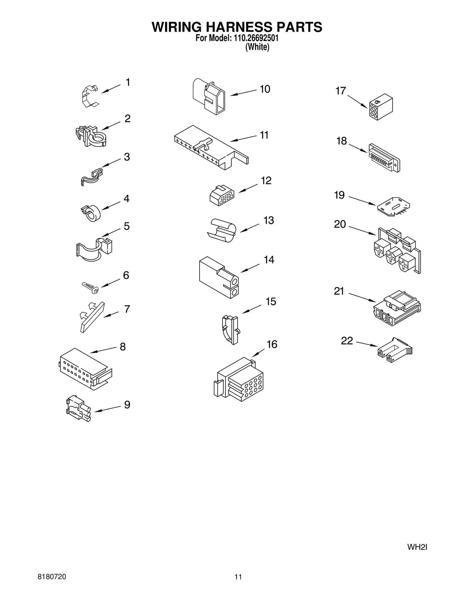 WIRING HARNESS PARTS