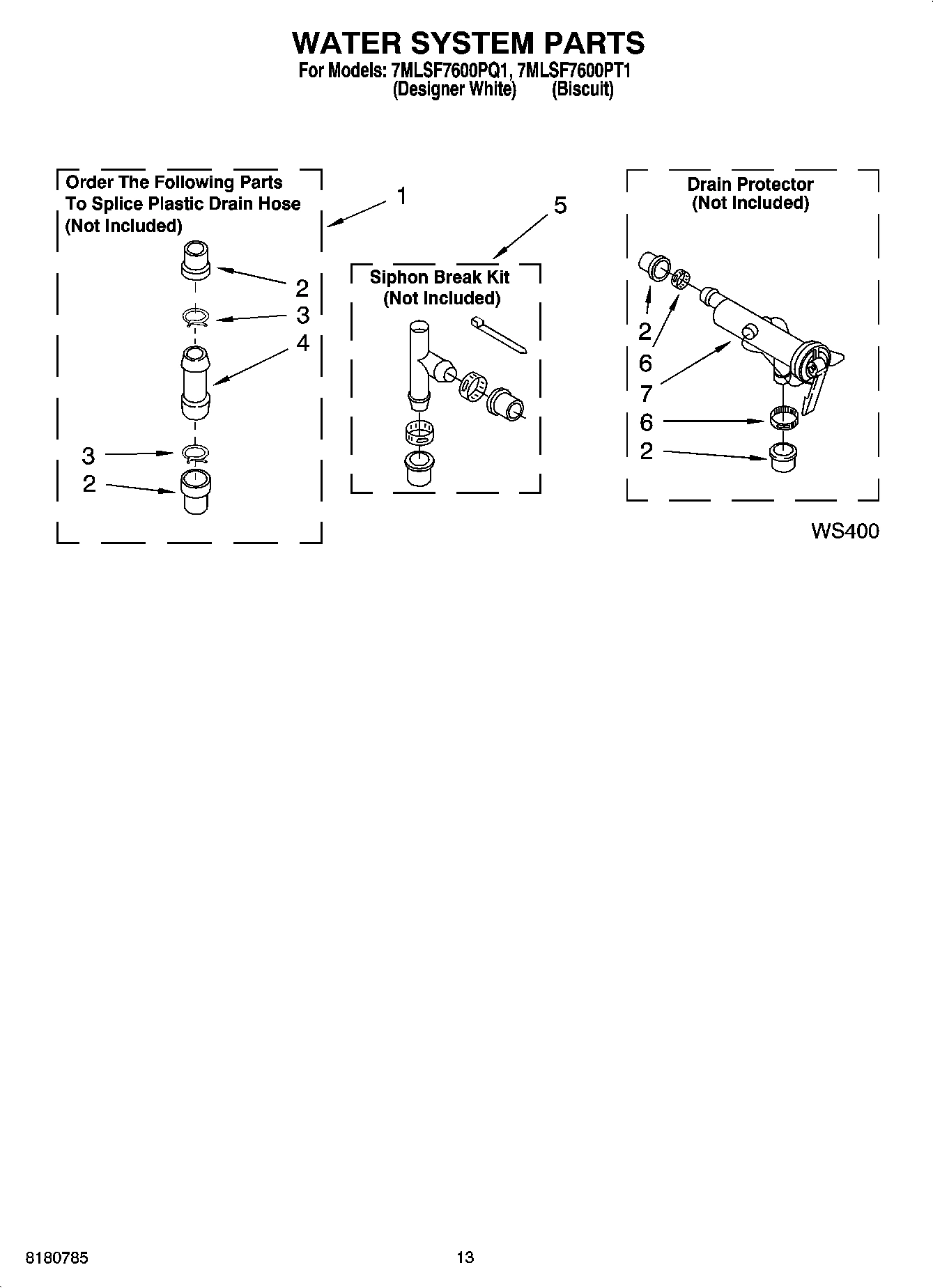 09 - WATER SYSTEM PARTS