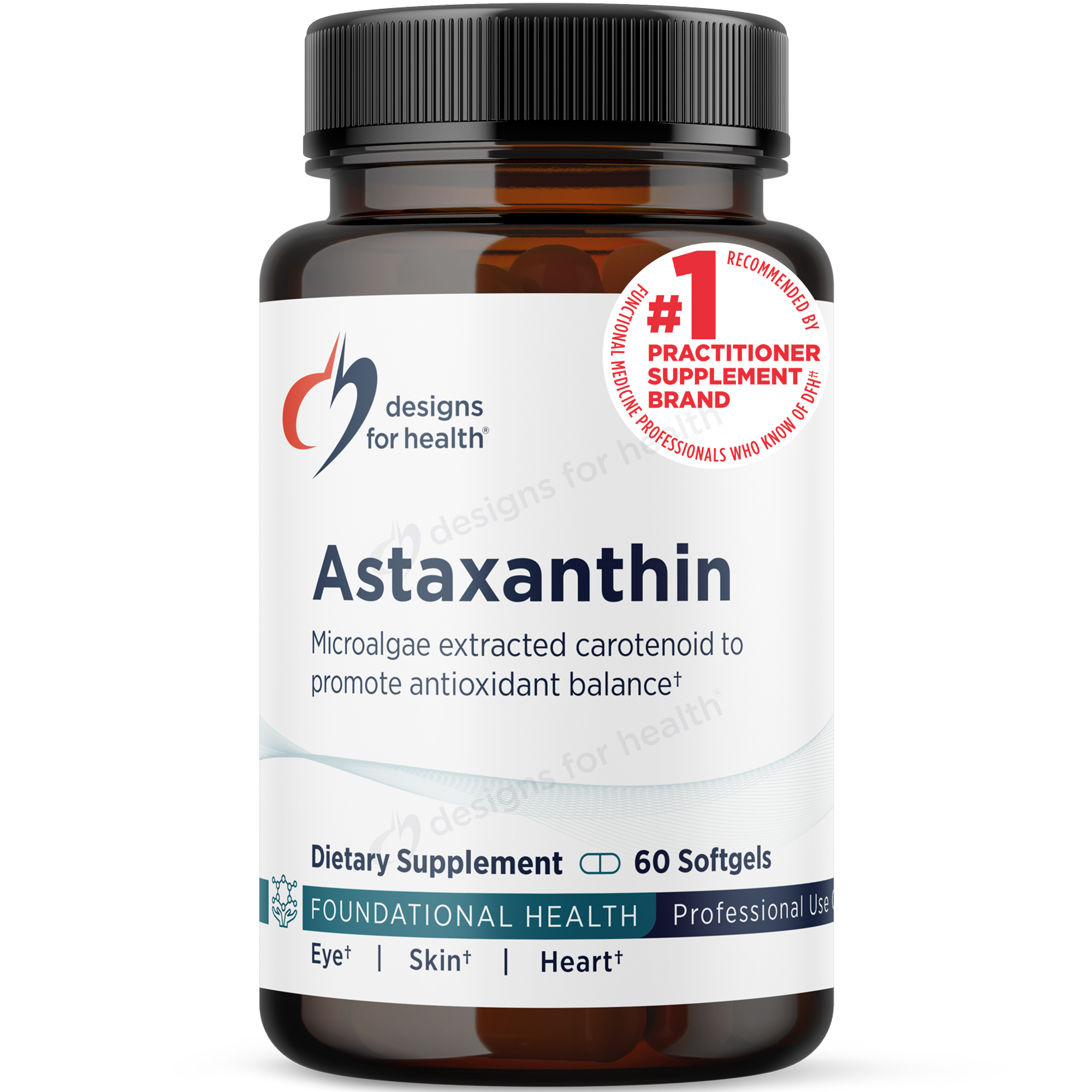 Astaxanthin Designs for Health supplement