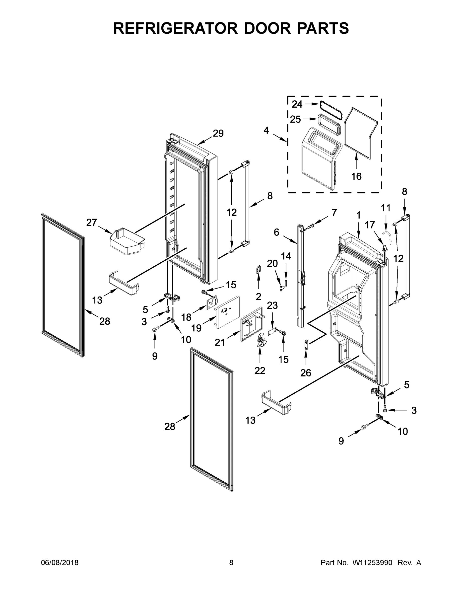 05 - REFRIGERATOR DOOR PARTS