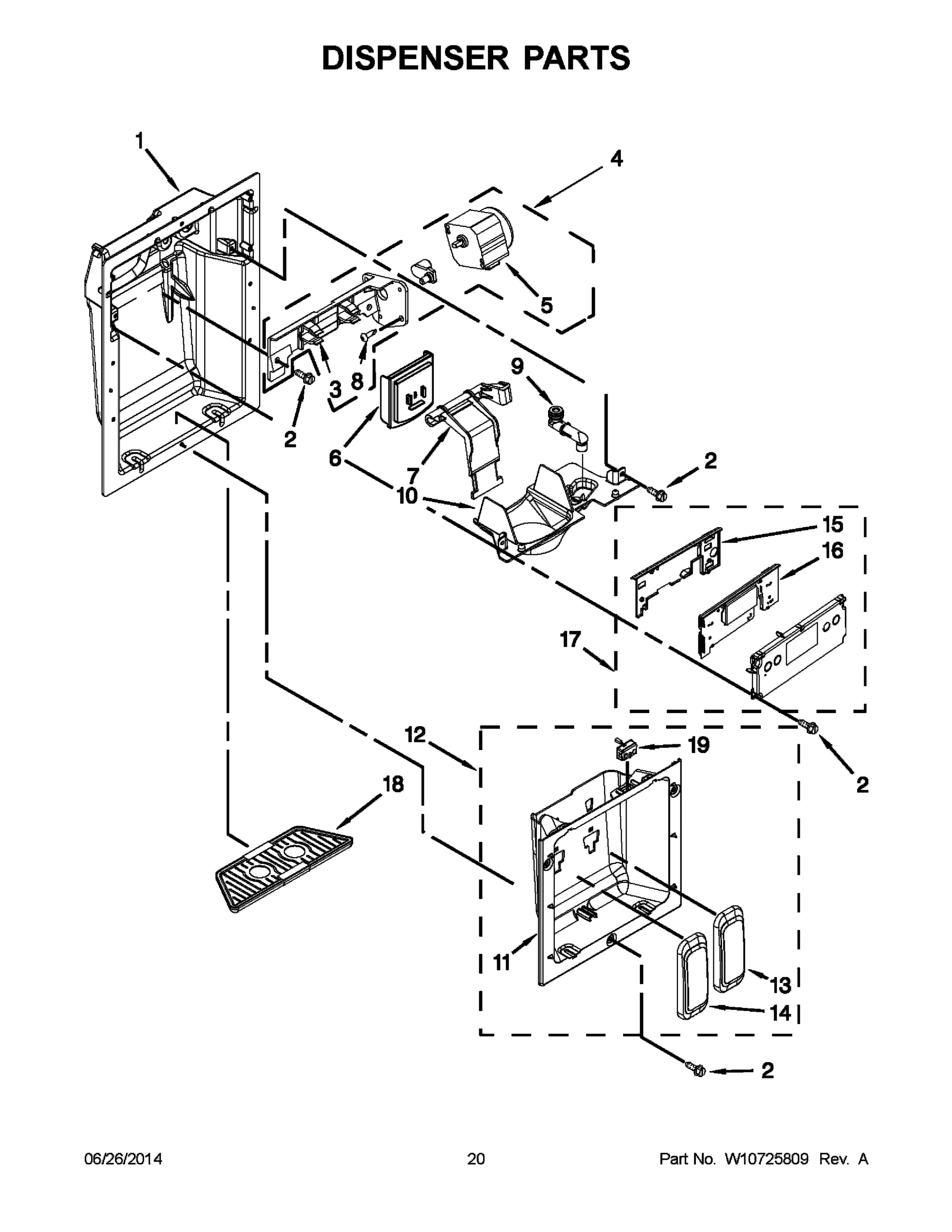 11 - DISPENSER PARTS