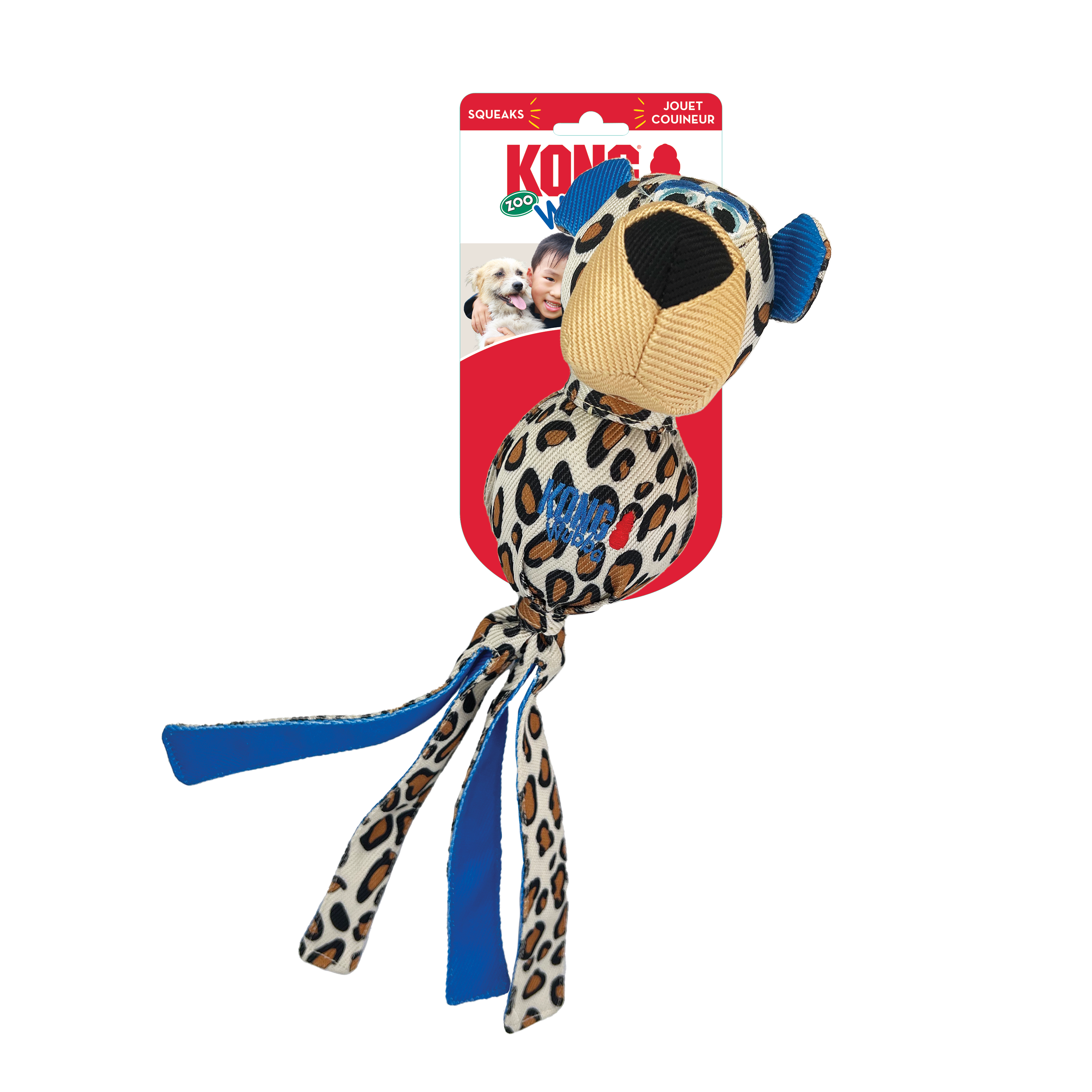 Wubba Zoo Cheetah onpack product afbeelding