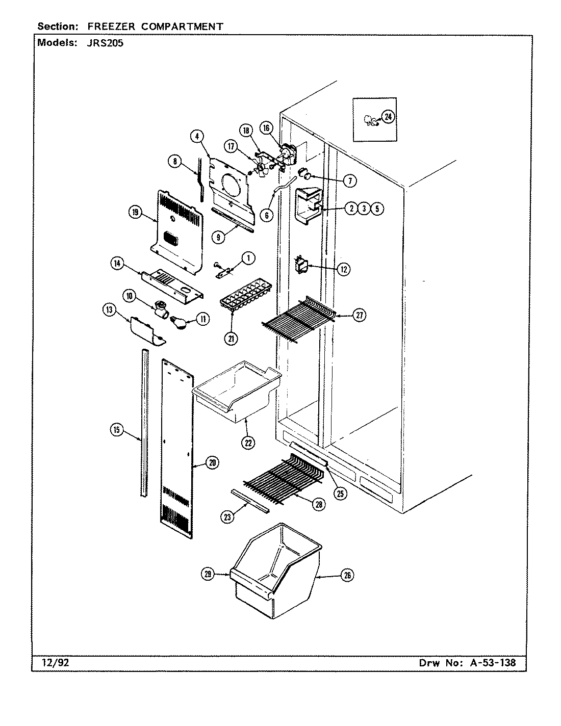 01 - FREEZER COMPARTMENT