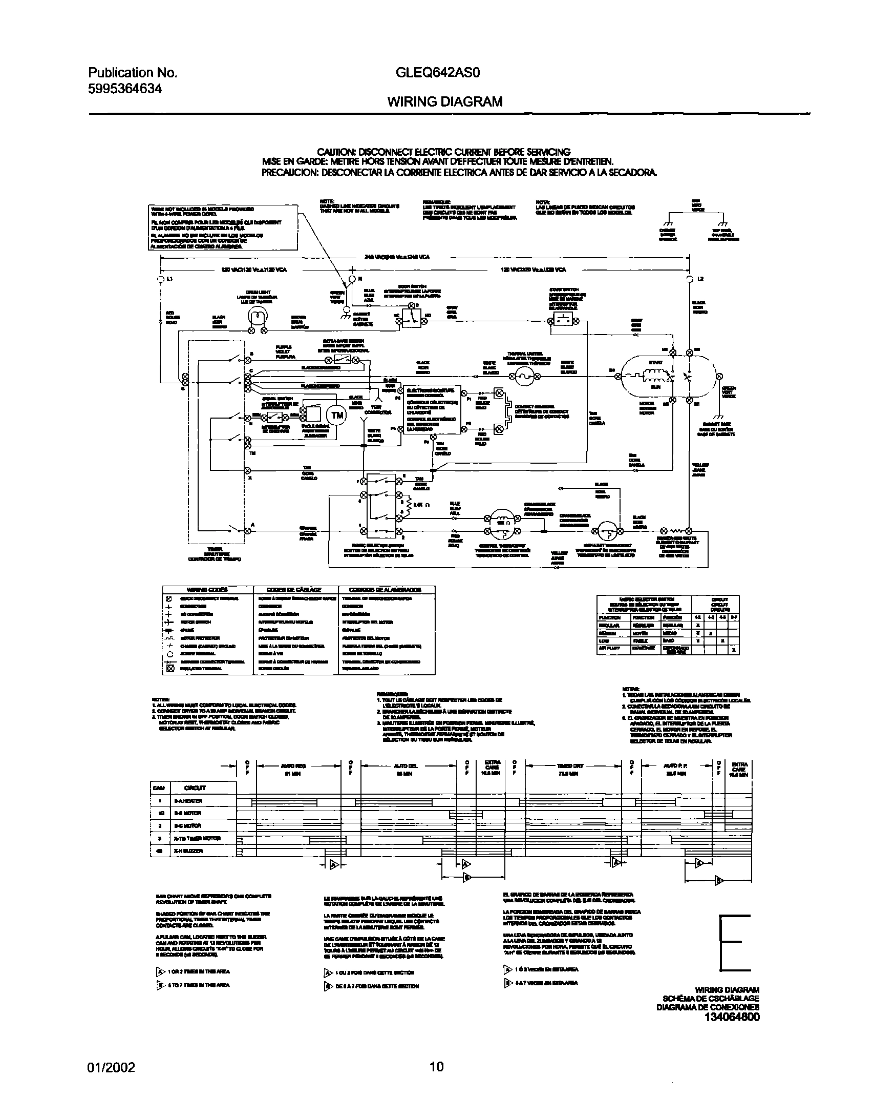 10 - 134064800 WIRING DIAGRAM
