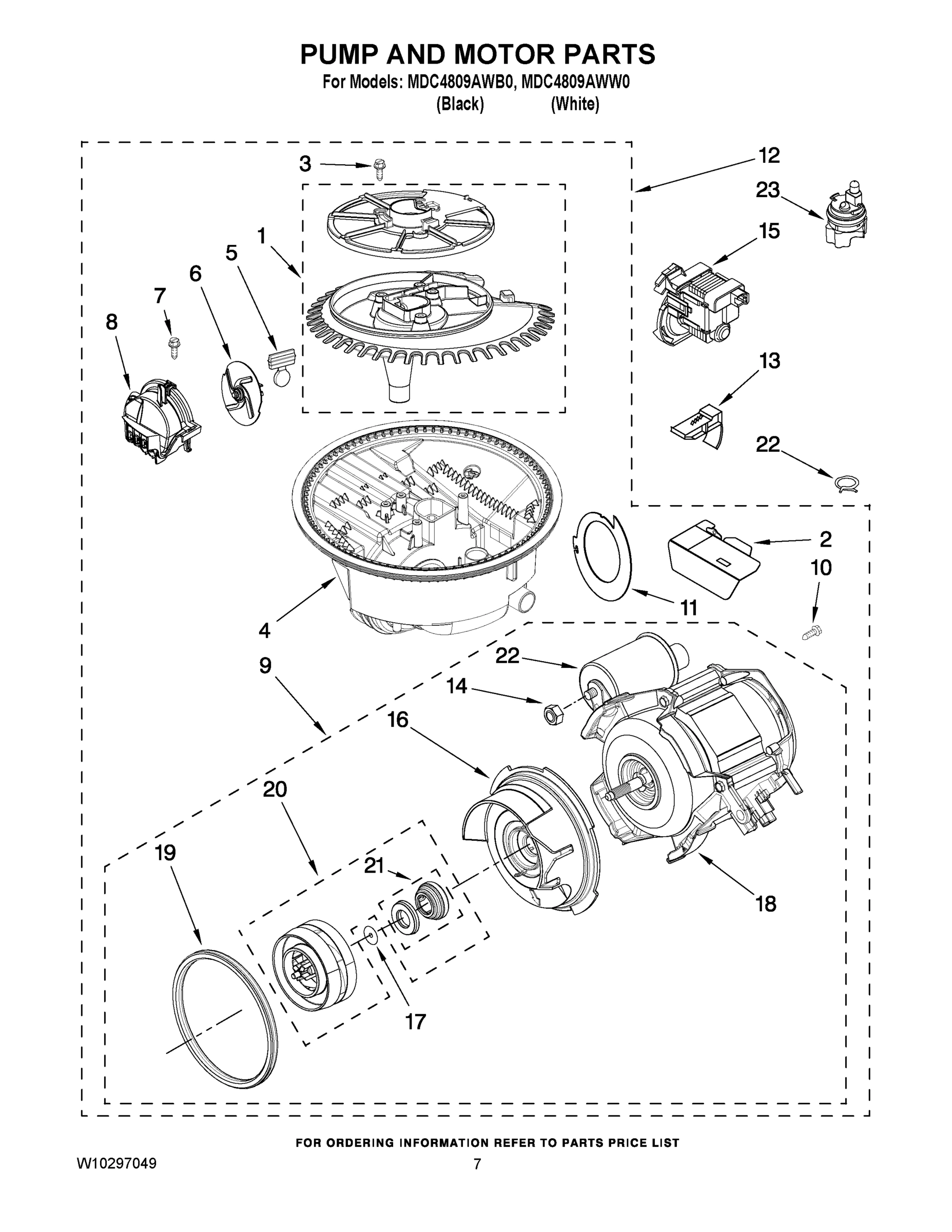 06 - PUMP AND MOTOR PARTS