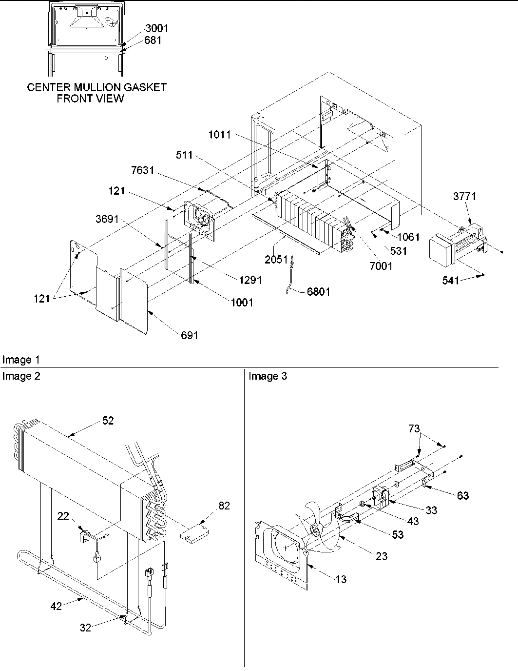 06 - Evaporator and Fan Motor Assy