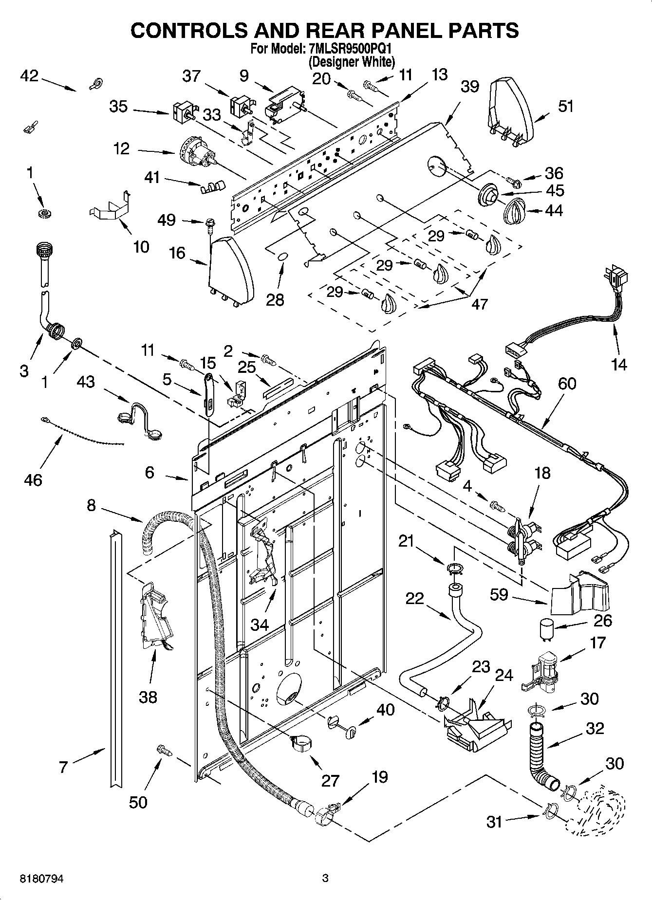 02 - CONTROLS AND REAR PANEL PARTS