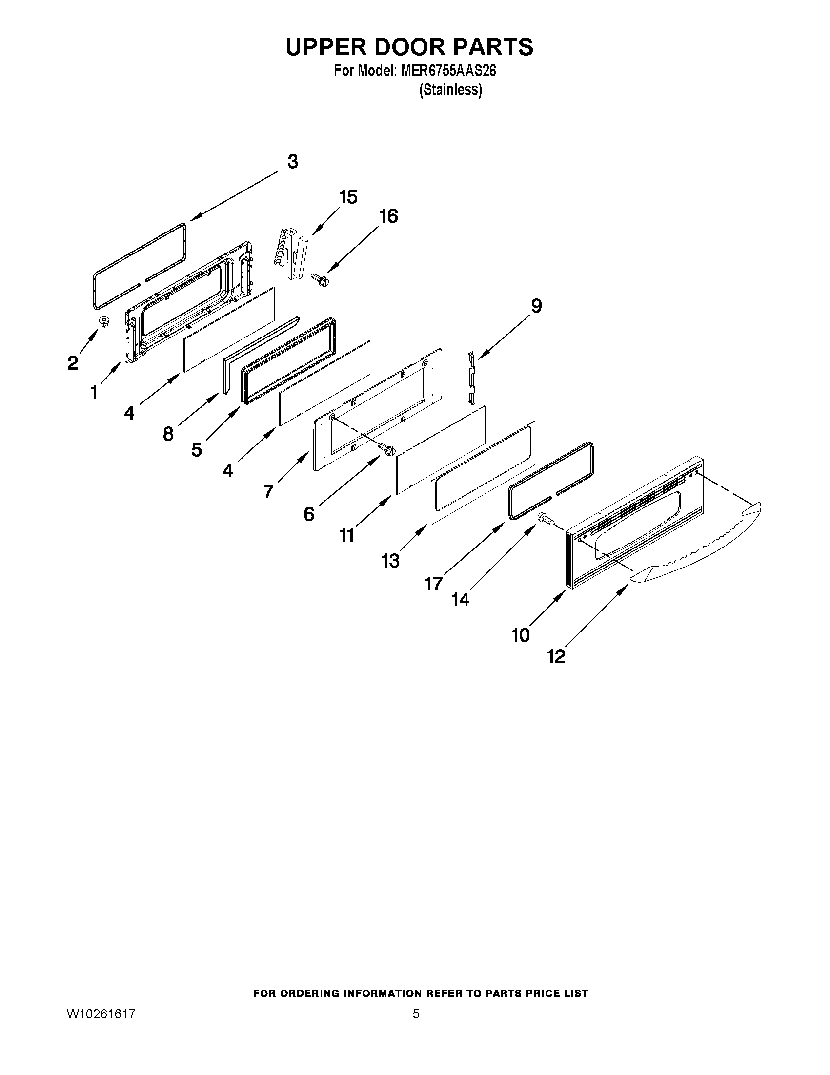 04 - UPPER DOOR PARTS