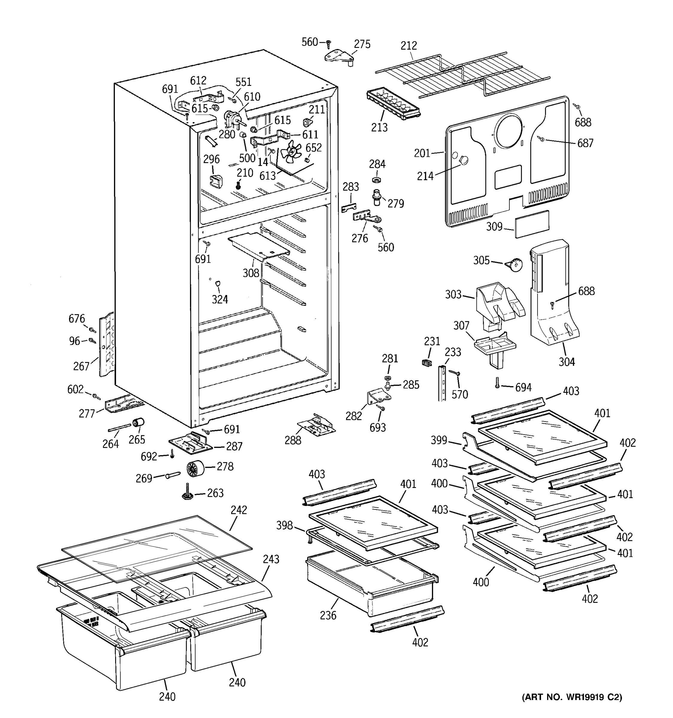 FREEZER SECTION